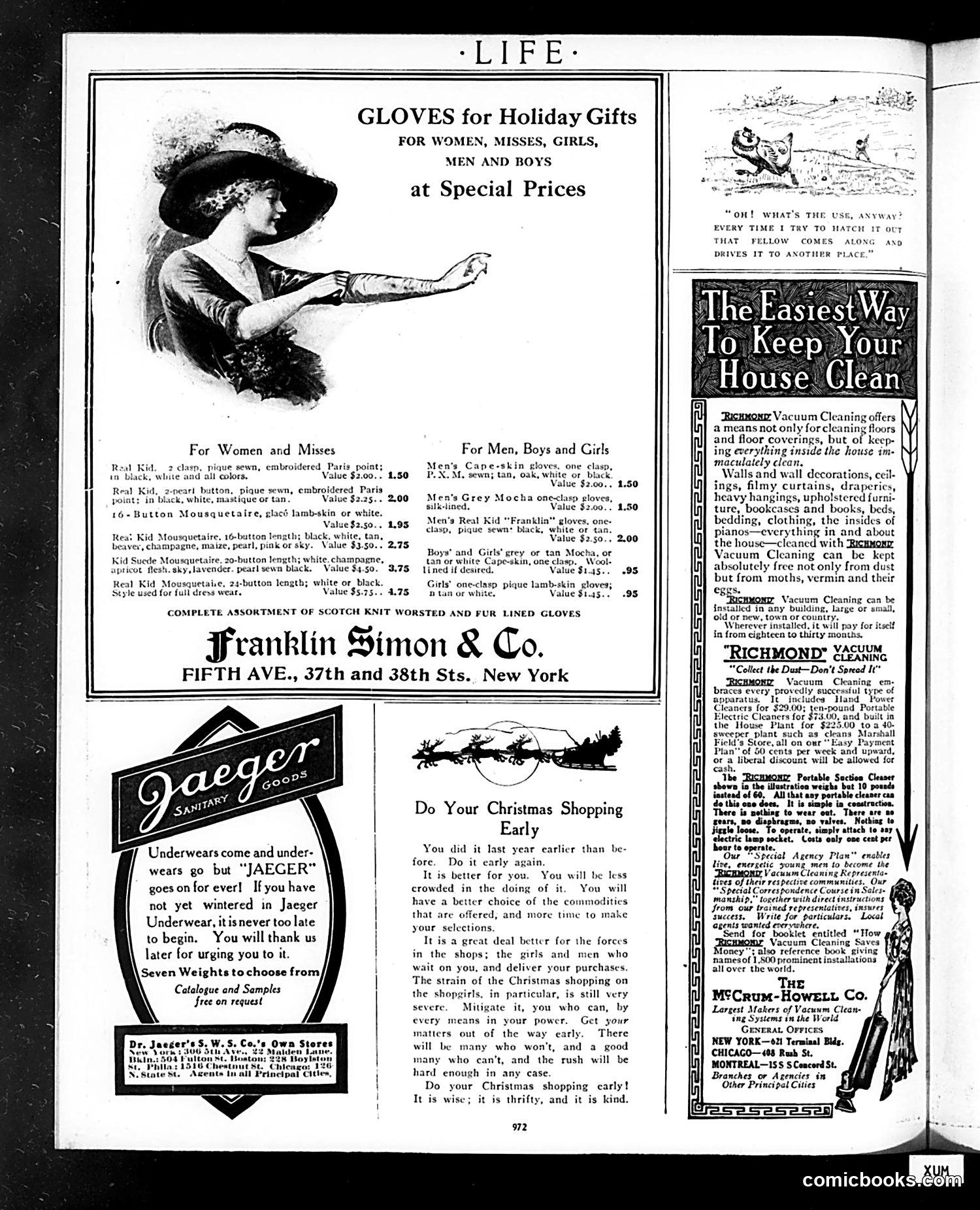 Life — December 7, 1911 — page 6: Life, 1911-12-07