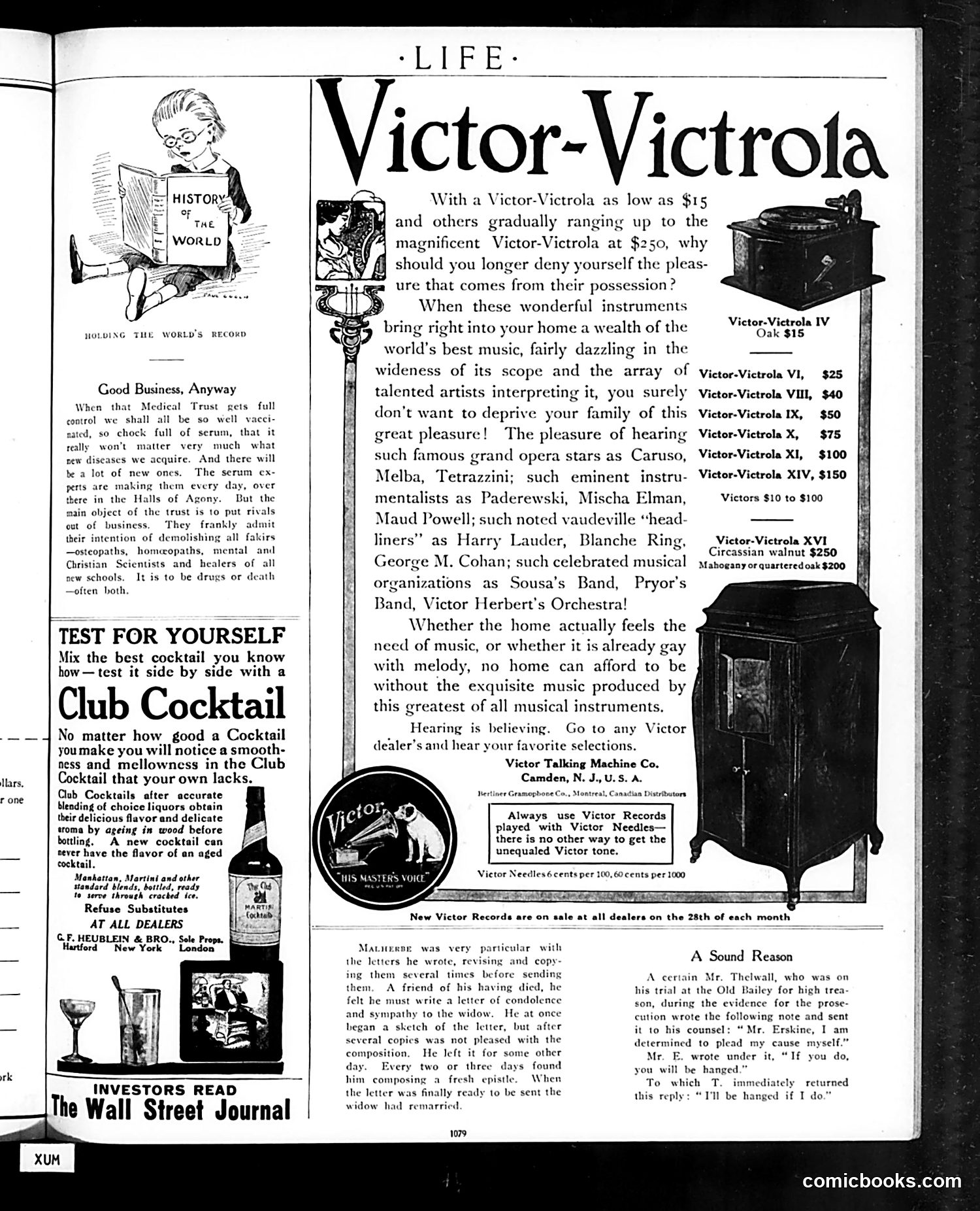 Life — December 14, 1911 — page 5: Life, 1911-12-14