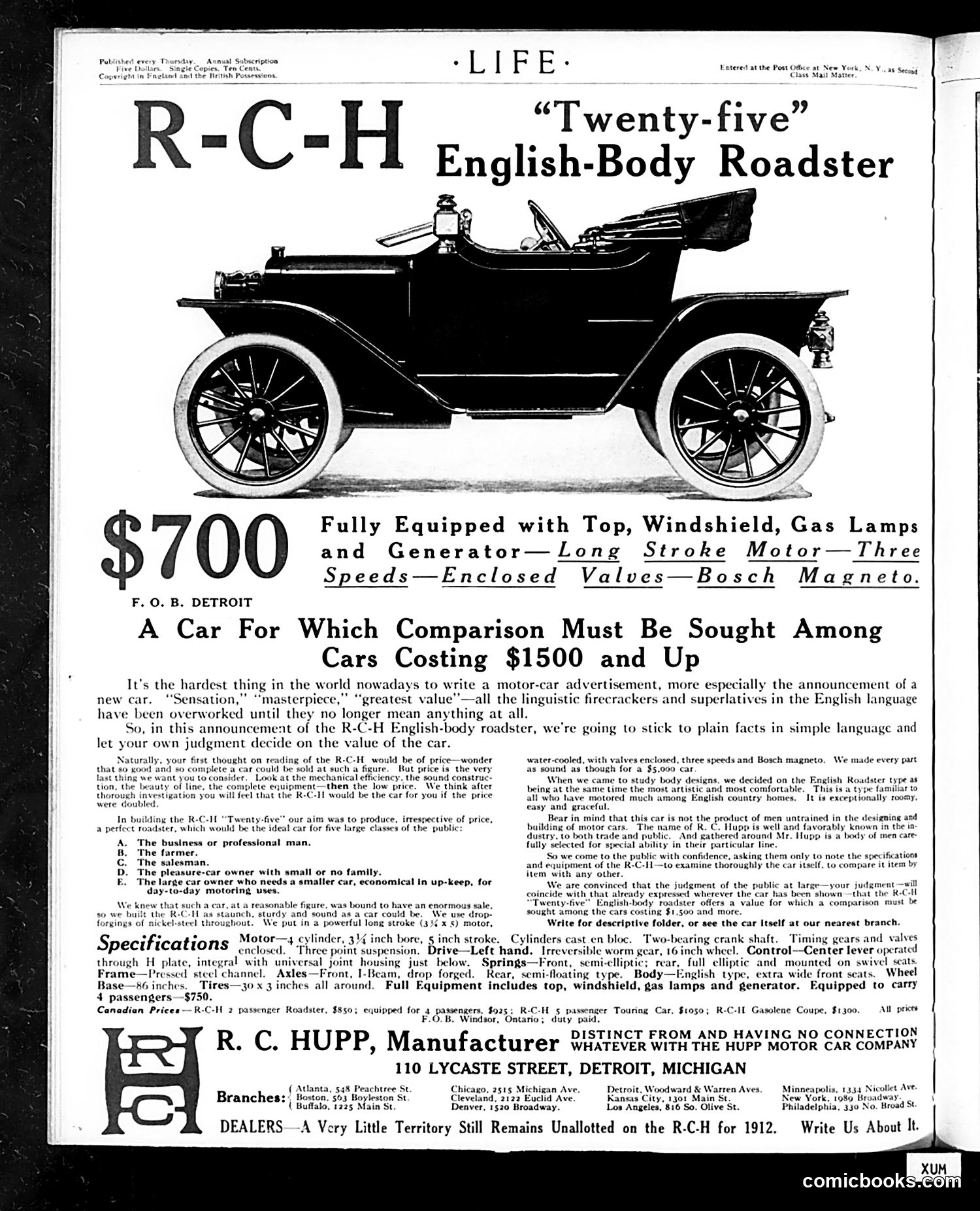Life — December 21, 1911 — page 2: Life, 1911-12-21