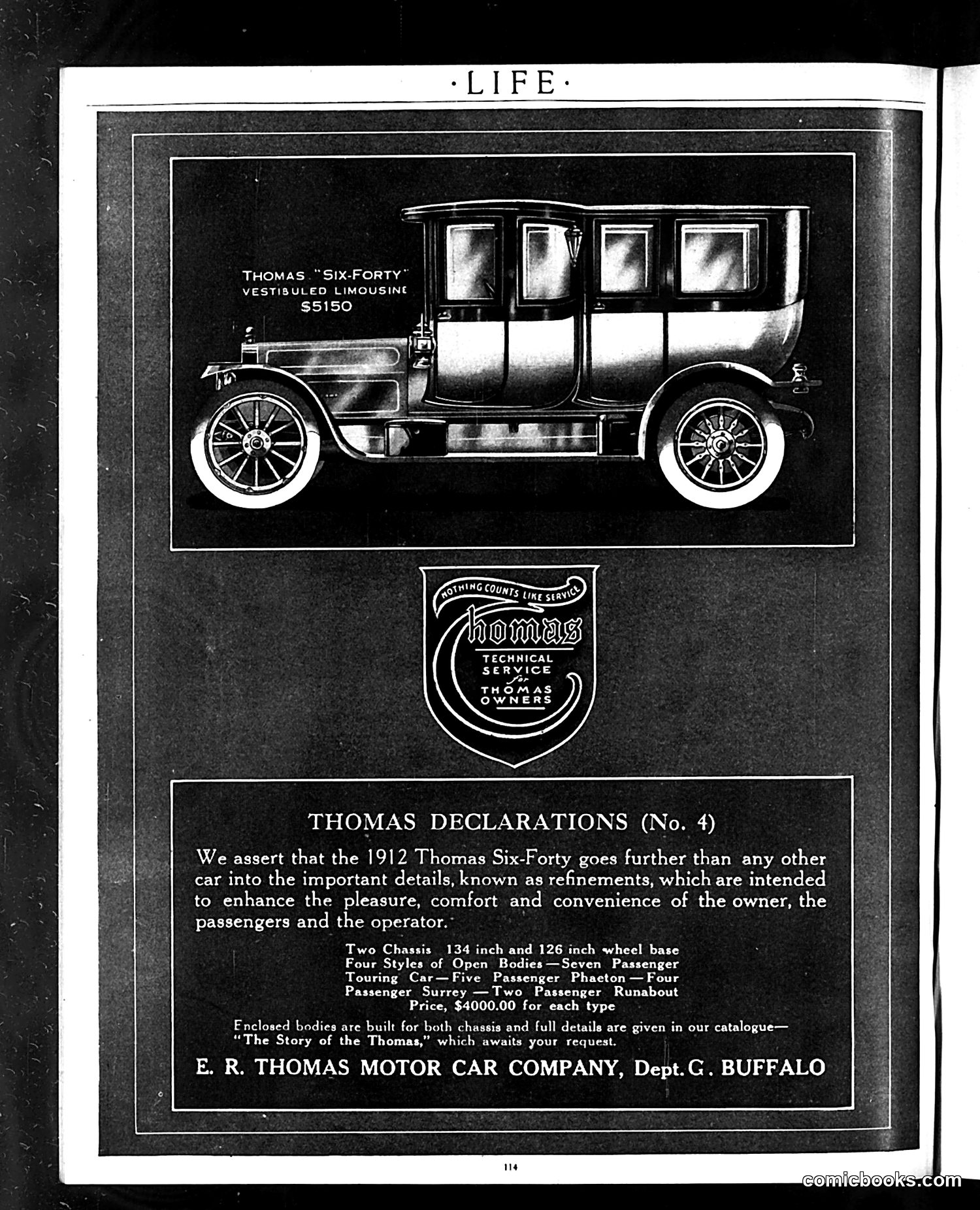 Life — January 11, 1912 — page 6: Life, 1912-01-11