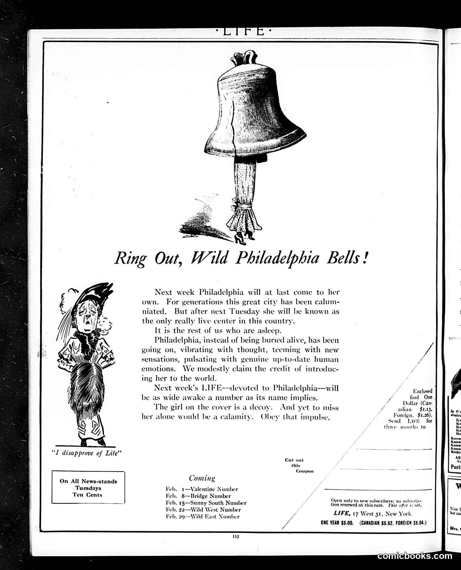 Life — January 18, 1912 — page 4: Life, 1912-01-18