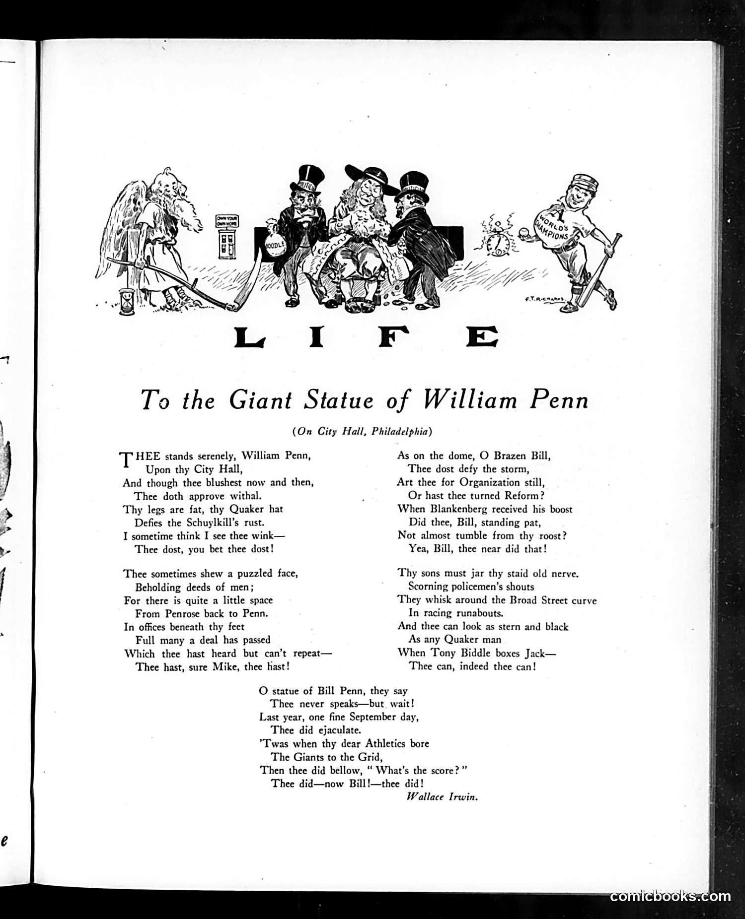 Life — January 25, 1912 — page 7: Life, 1912-01-25