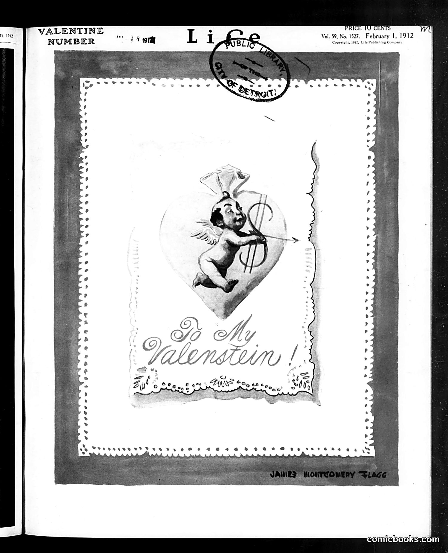 Life — February 1, 1912 — page 1: Life, 1912-02-01