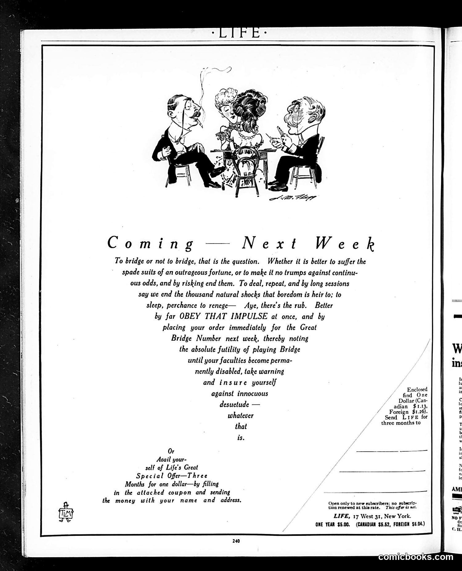 Life — February 1, 1912 — page 4: Life, 1912-02-01