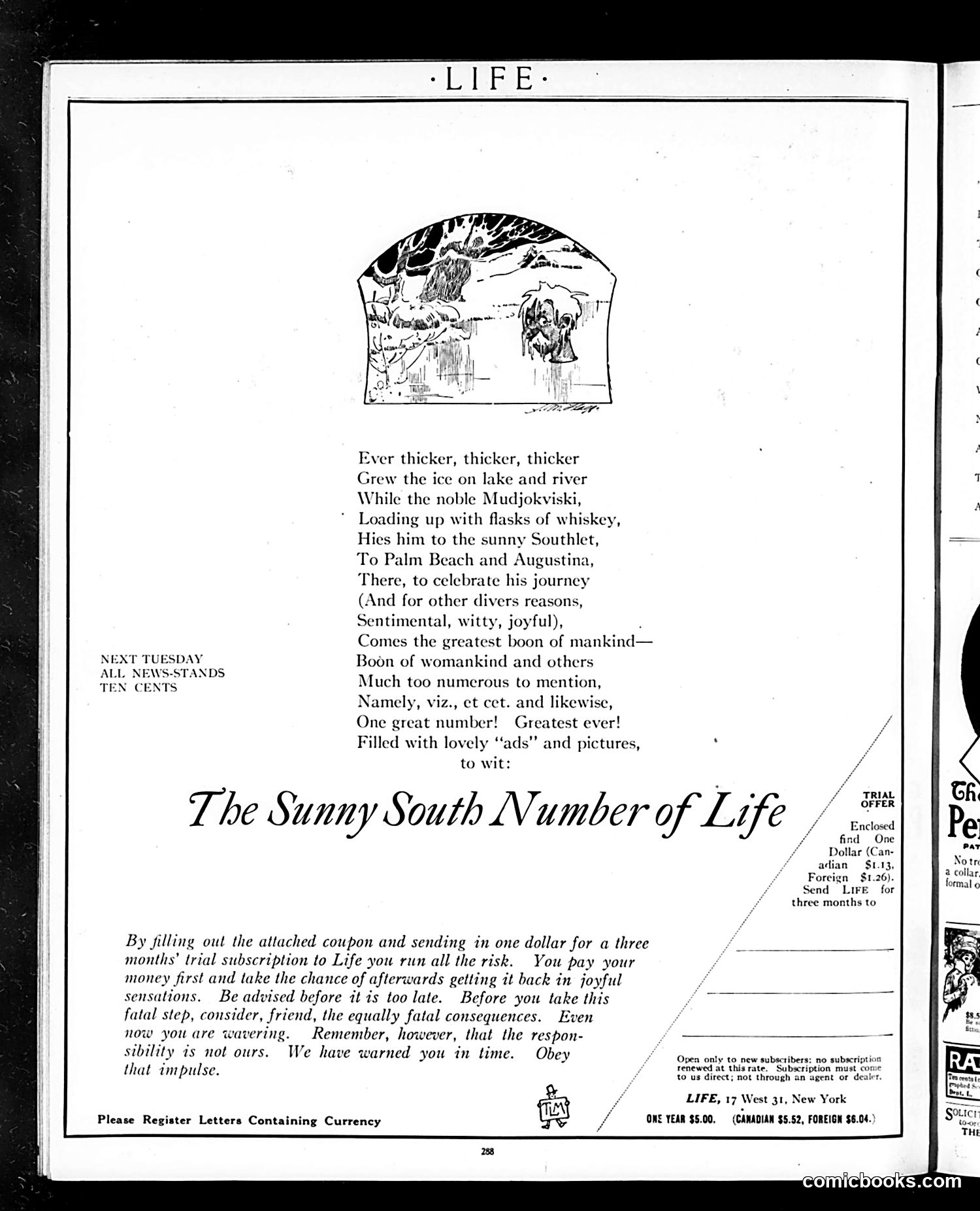 Life — February 8, 1912 — page 4: Life, 1912-02-08