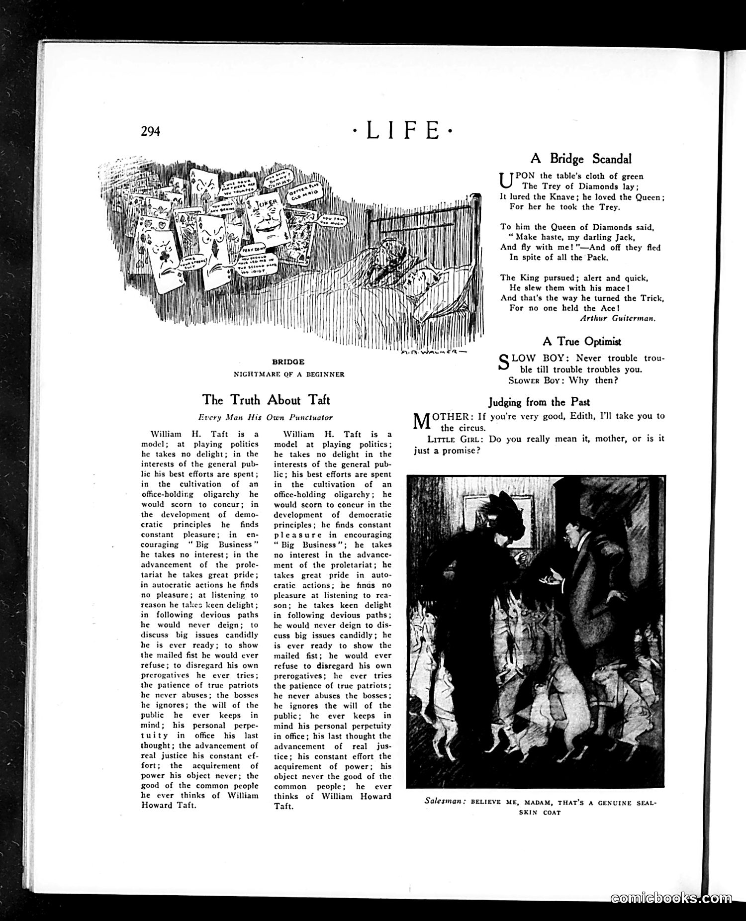 Life — February 8, 1912 — page 10: Life, 1912-02-08