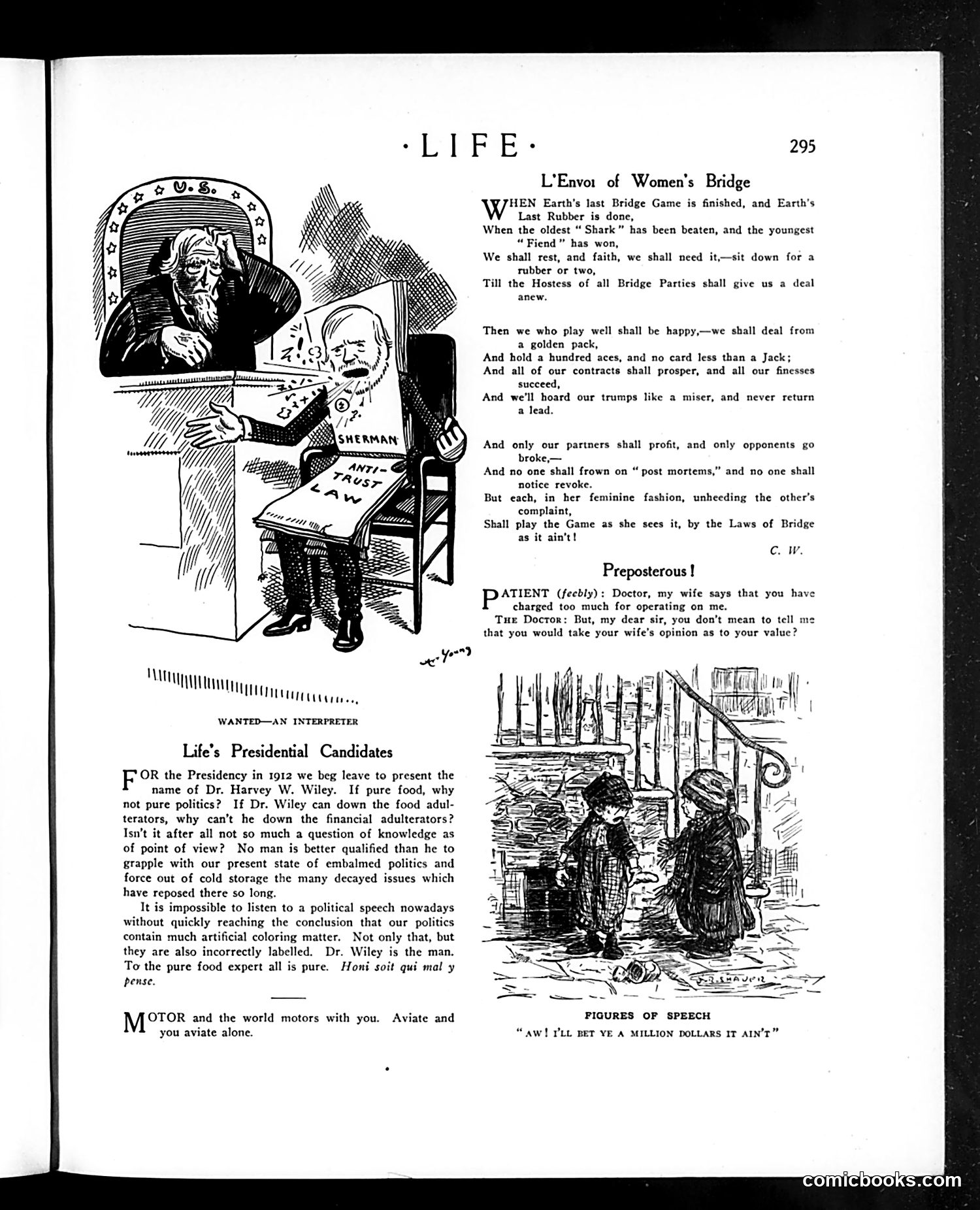 Life — February 8, 1912 — page 11: Life, 1912-02-08