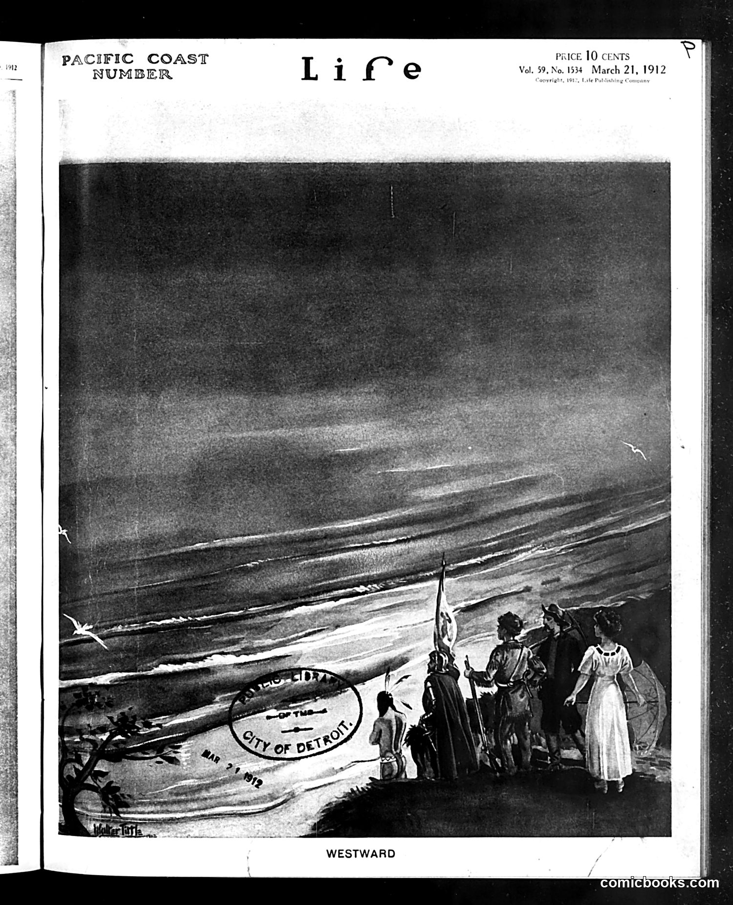Life — March 21, 1912 — page 1: Life, 1912-03-21