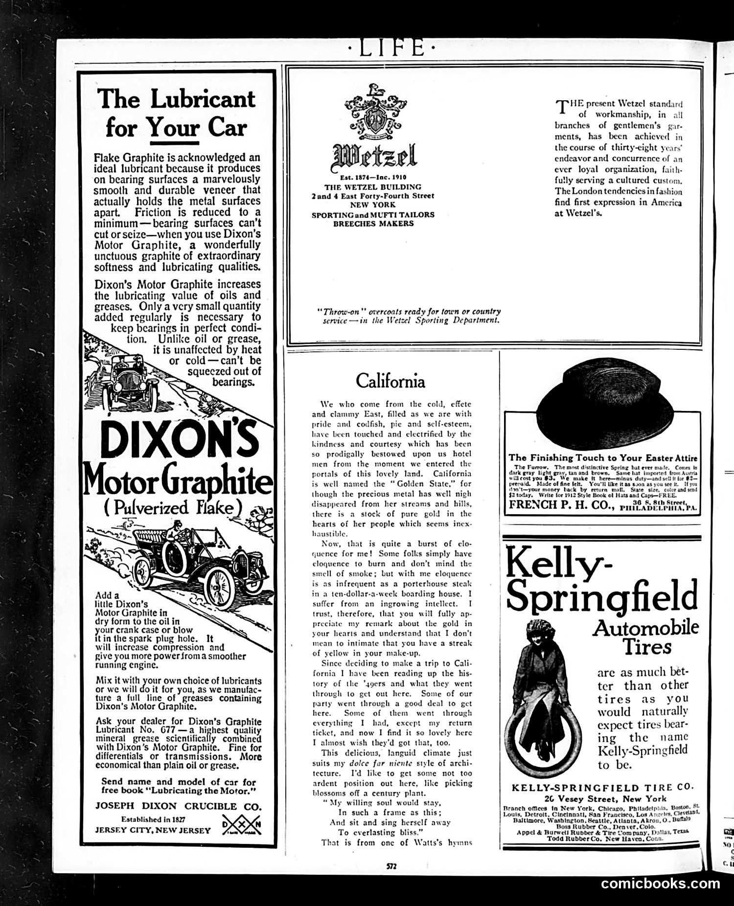 Life — March 21, 1912 — page 8: Life, 1912-03-21