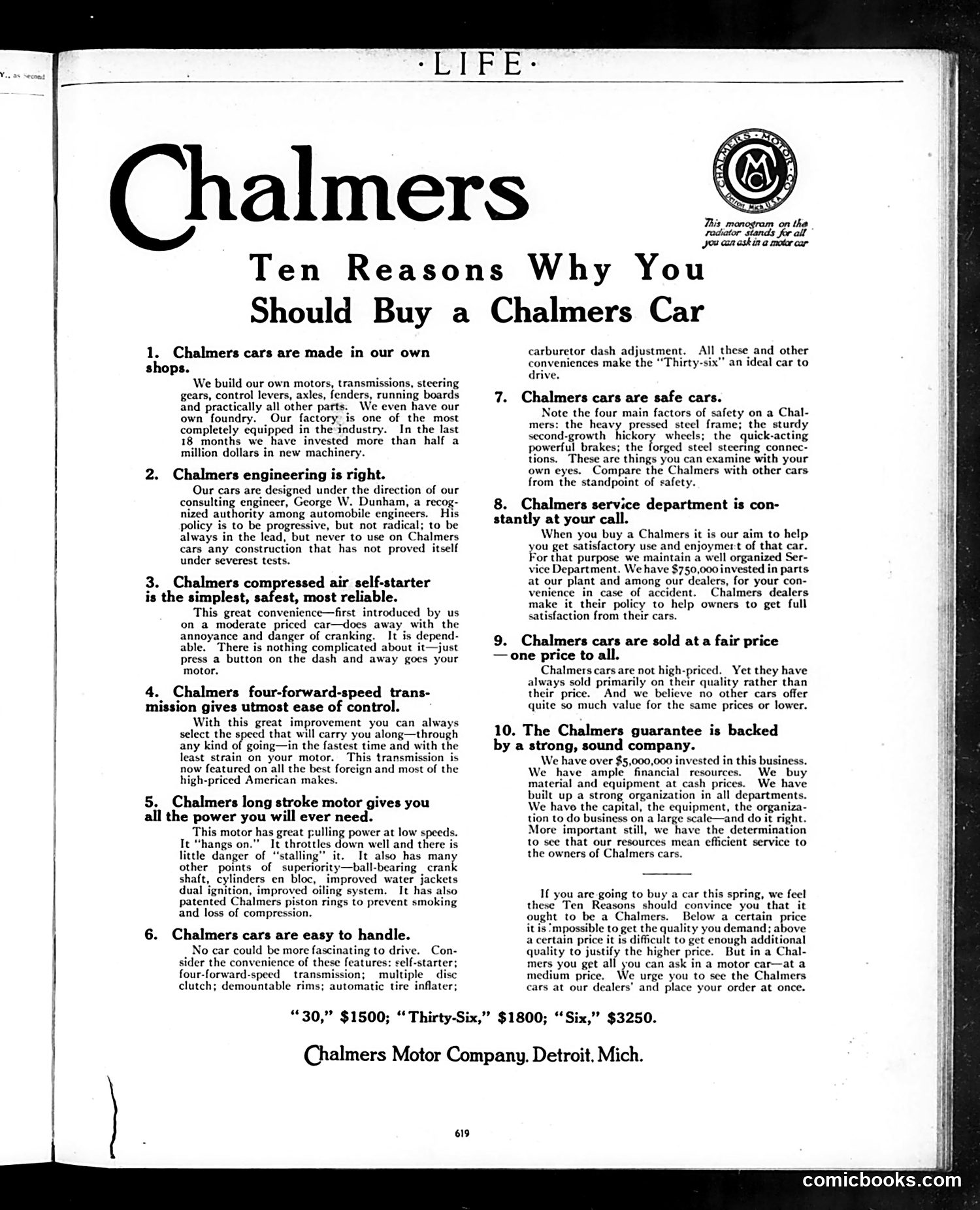 Life — March 28, 1912 — page 3: Life, 1912-03-28