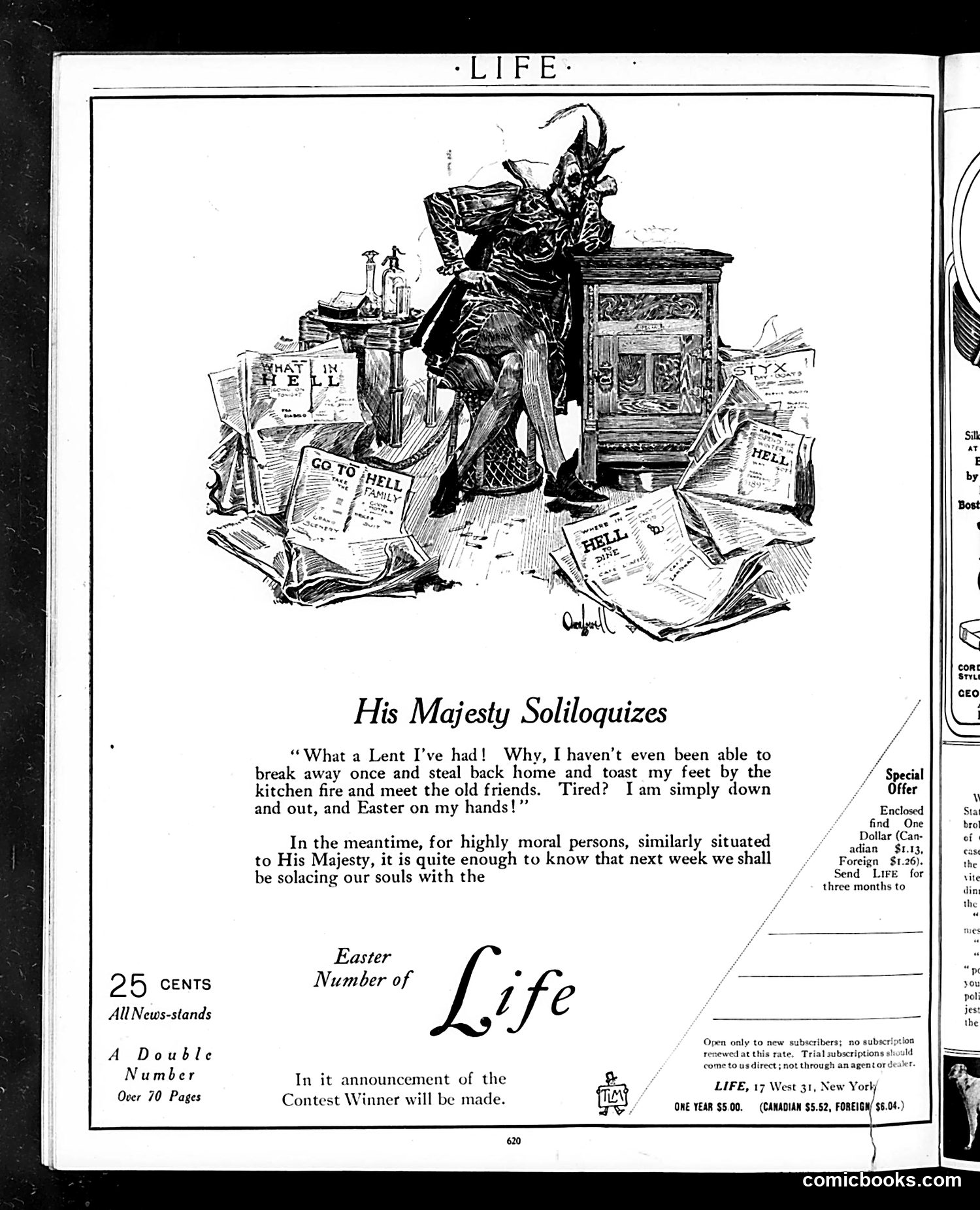 Life — March 28, 1912 — page 4: Life, 1912-03-28