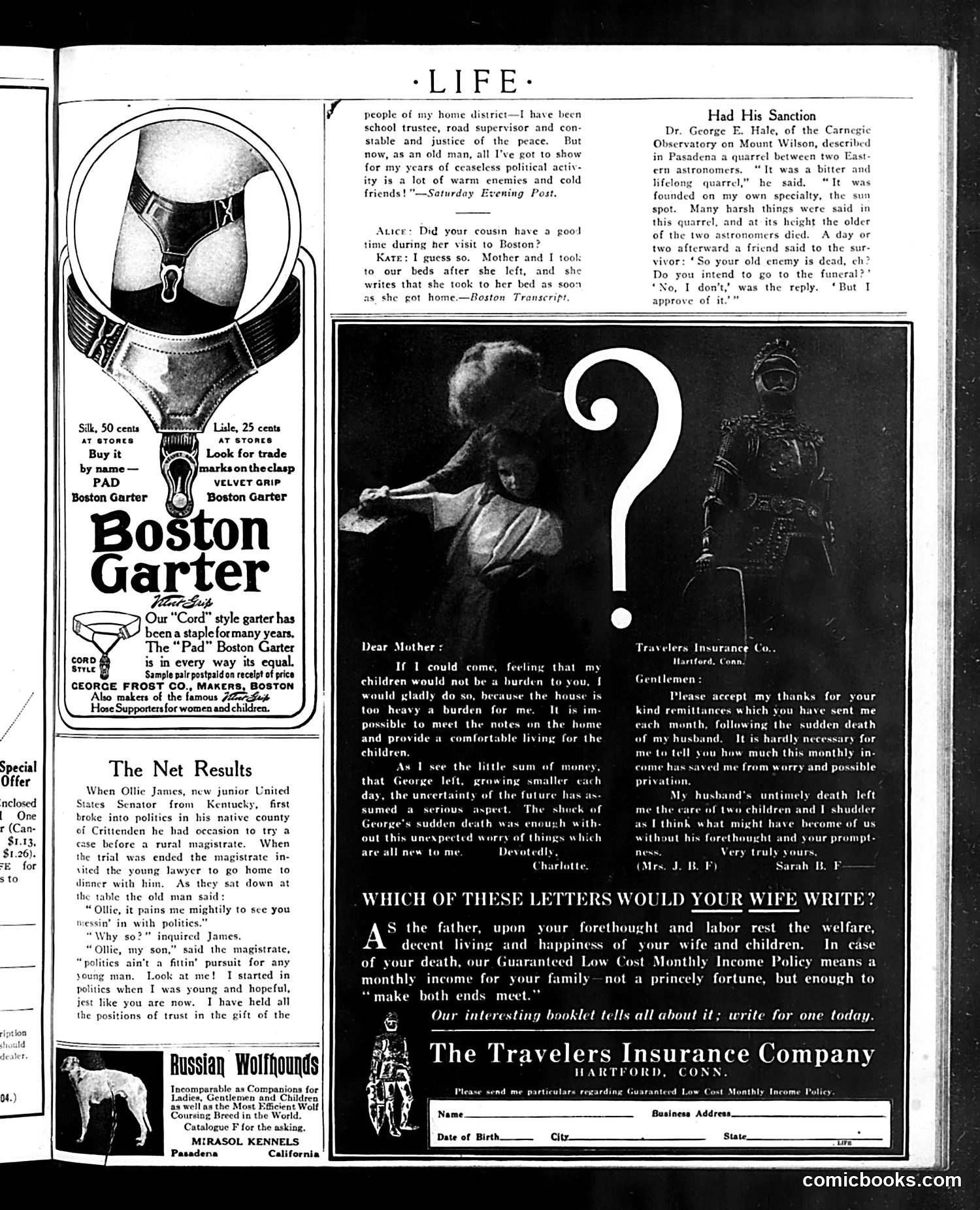 Life — March 28, 1912 — page 5: Life, 1912-03-28