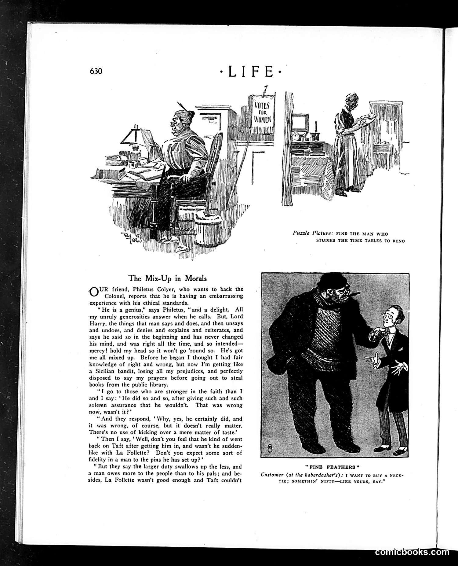 Life — March 28, 1912 — page 14: Life, 1912-03-28