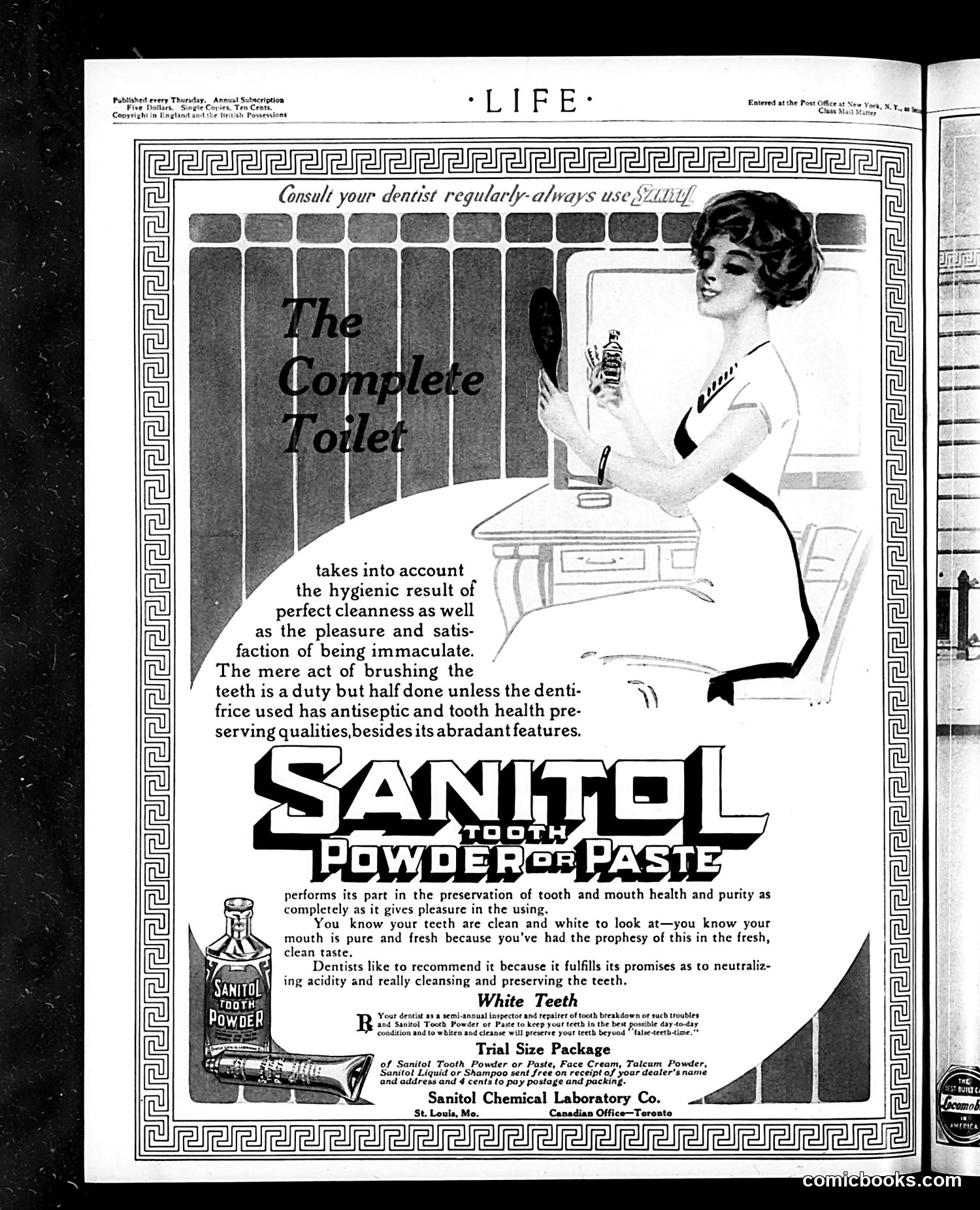 Life — April 25, 1912 — page 2: Life, 1912-04-25