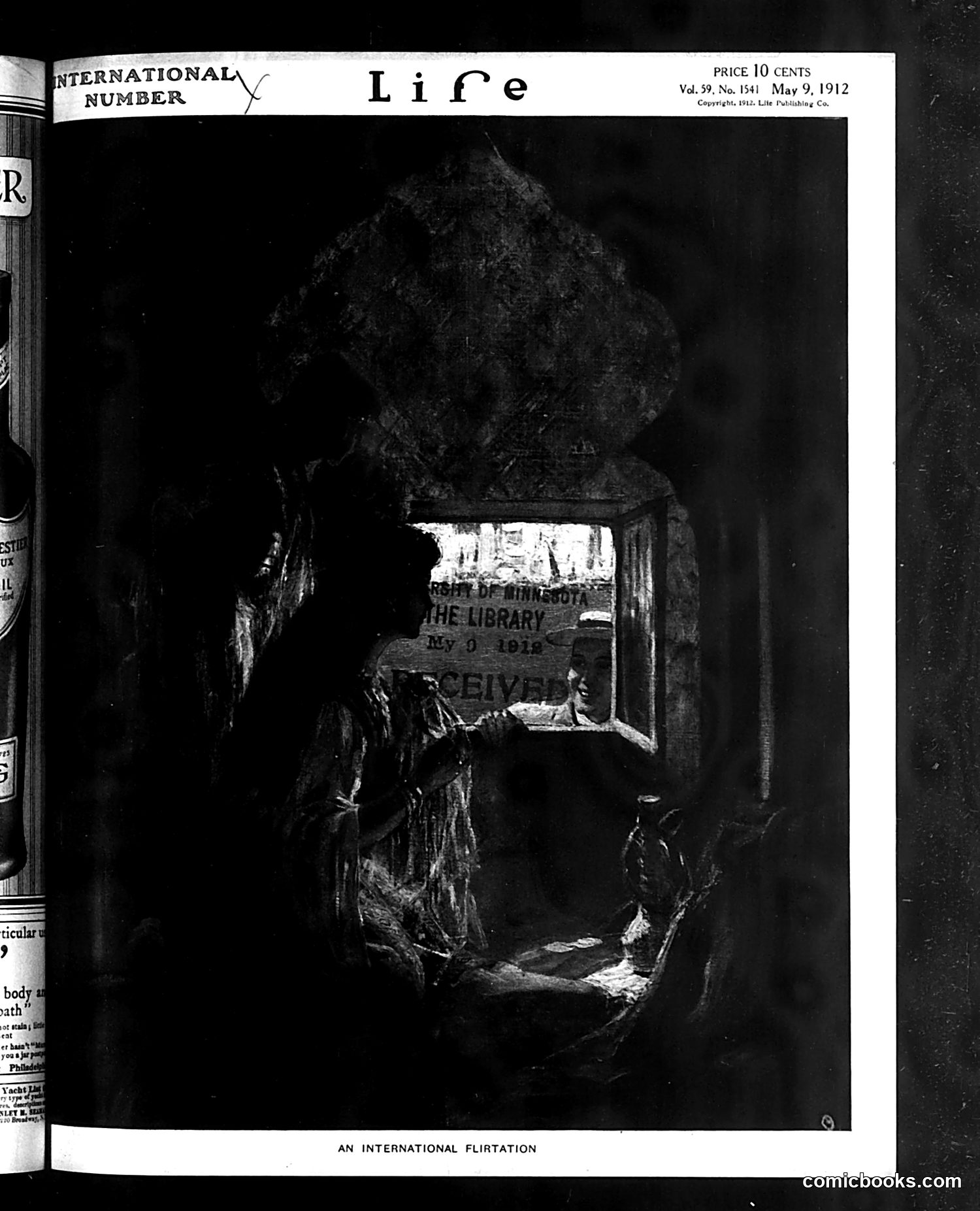 Life — May 9, 1912 — page 1: Life, 1912-05-09