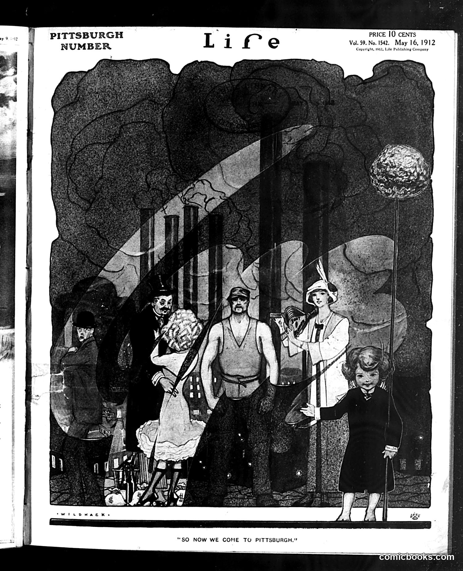 Life — May 16, 1912 — page 1: Life, 1912-05-16