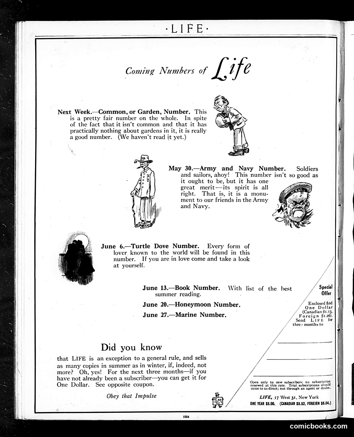 Life — May 16, 1912 — page 4: Life, 1912-05-16
