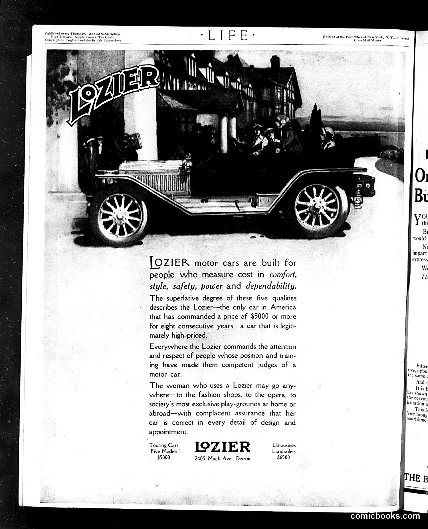 Life — May 23, 1912 — page 2: Life, 1912-05-23