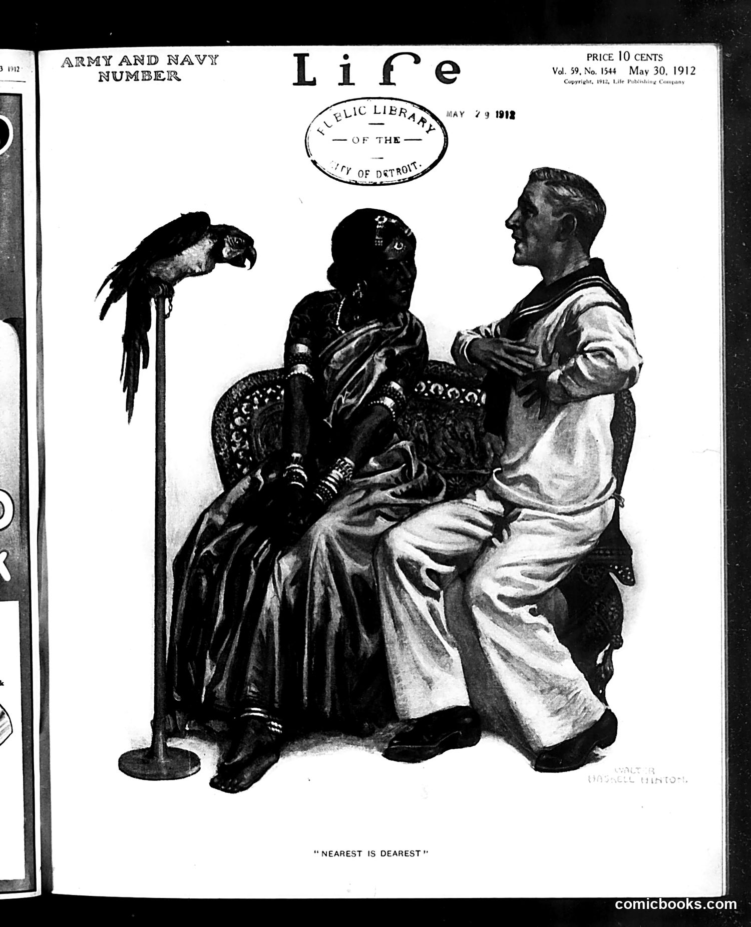 Life — May 30, 1912 — page 1: Life, 1912-05-30