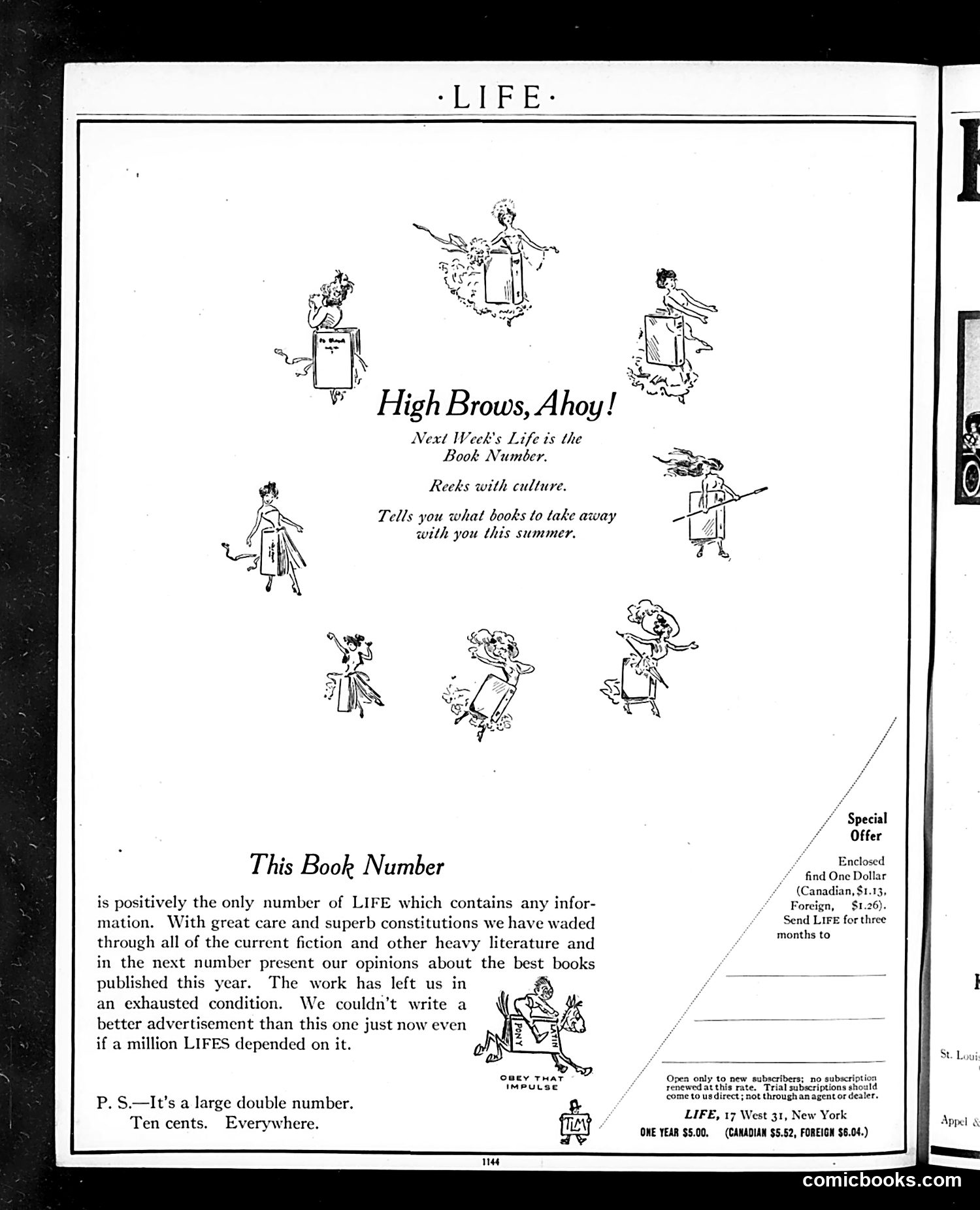 Life — June 6, 1912 — page 4: Life, 1912-06-06