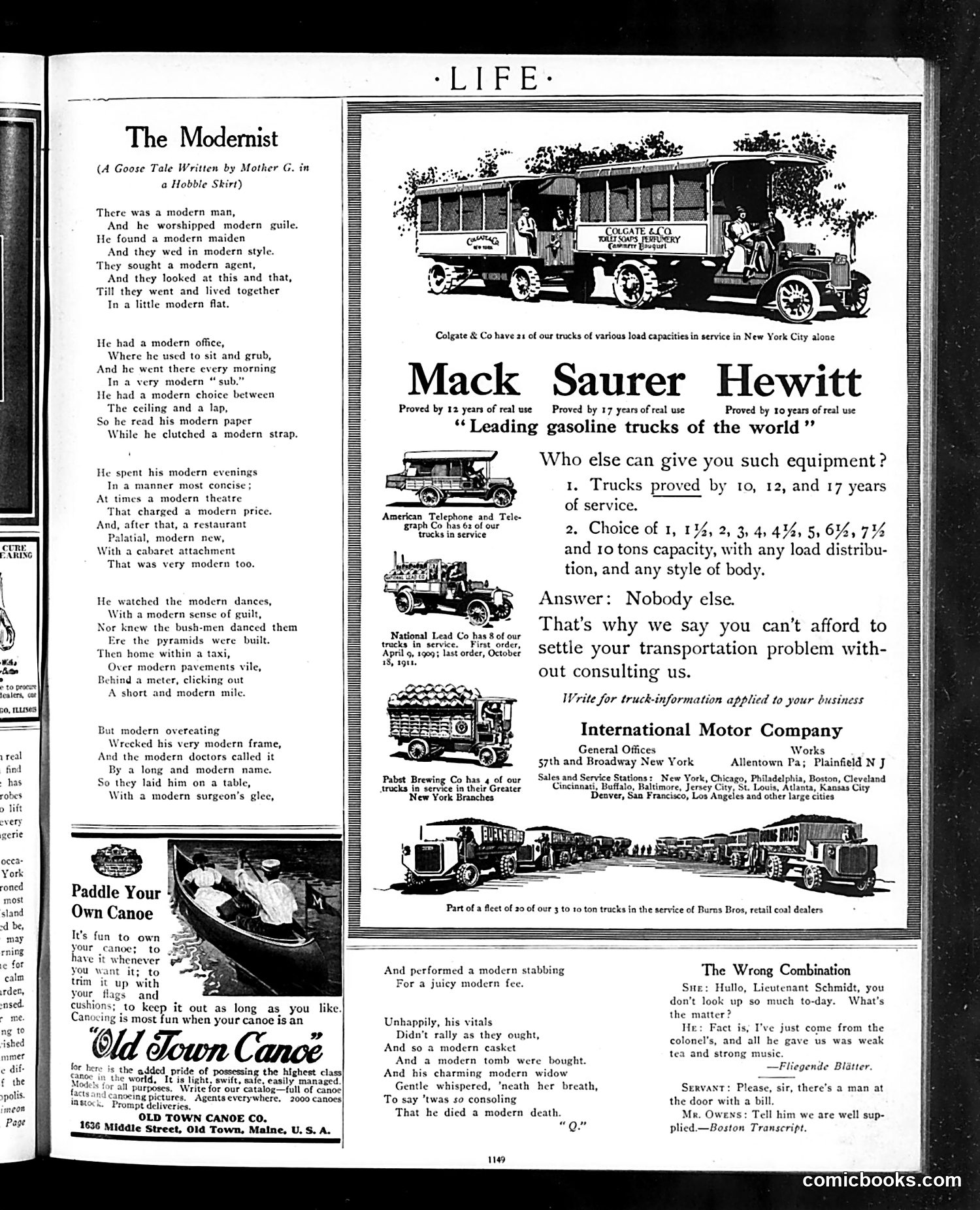 Life — June 6, 1912 — page 9: Life, 1912-06-06