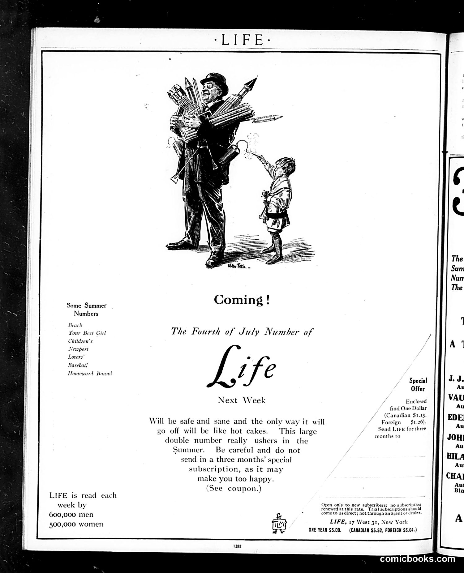 Life — June 27, 1912 — page 4: Life, 1912-06-27