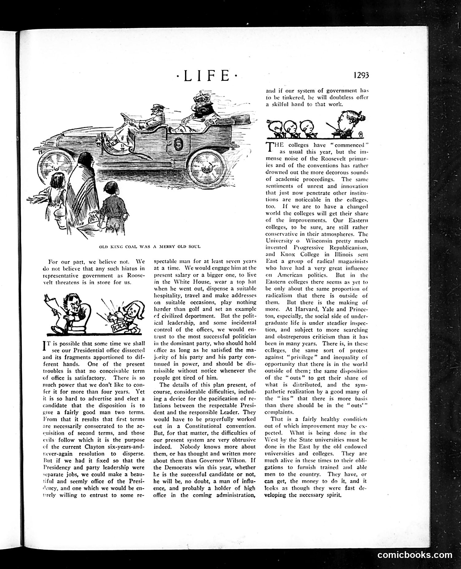 Life — June 27, 1912 — page 9: Life, 1912-06-27