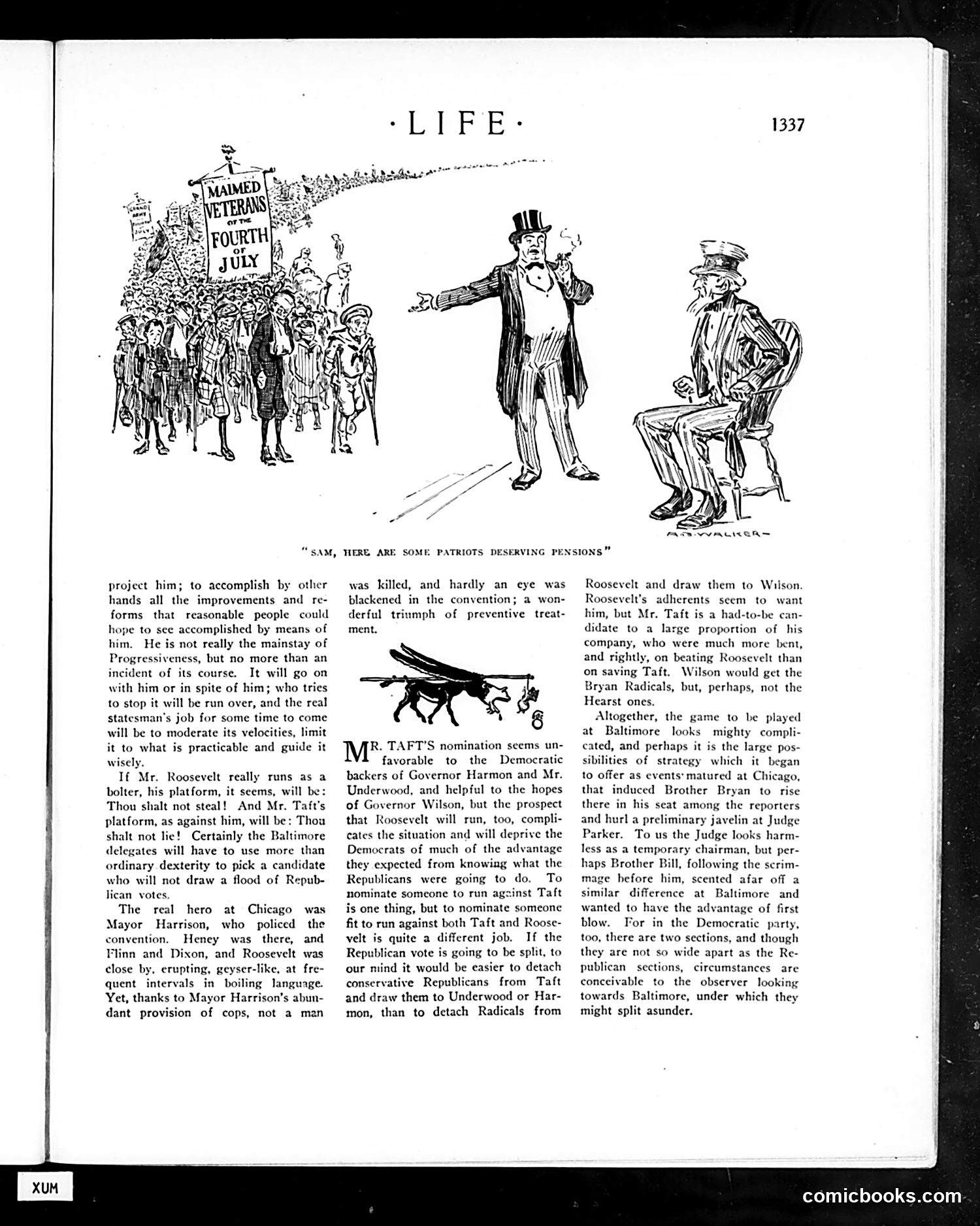 Life — July 4, 1912 — page 9: Life, 1912-07-04