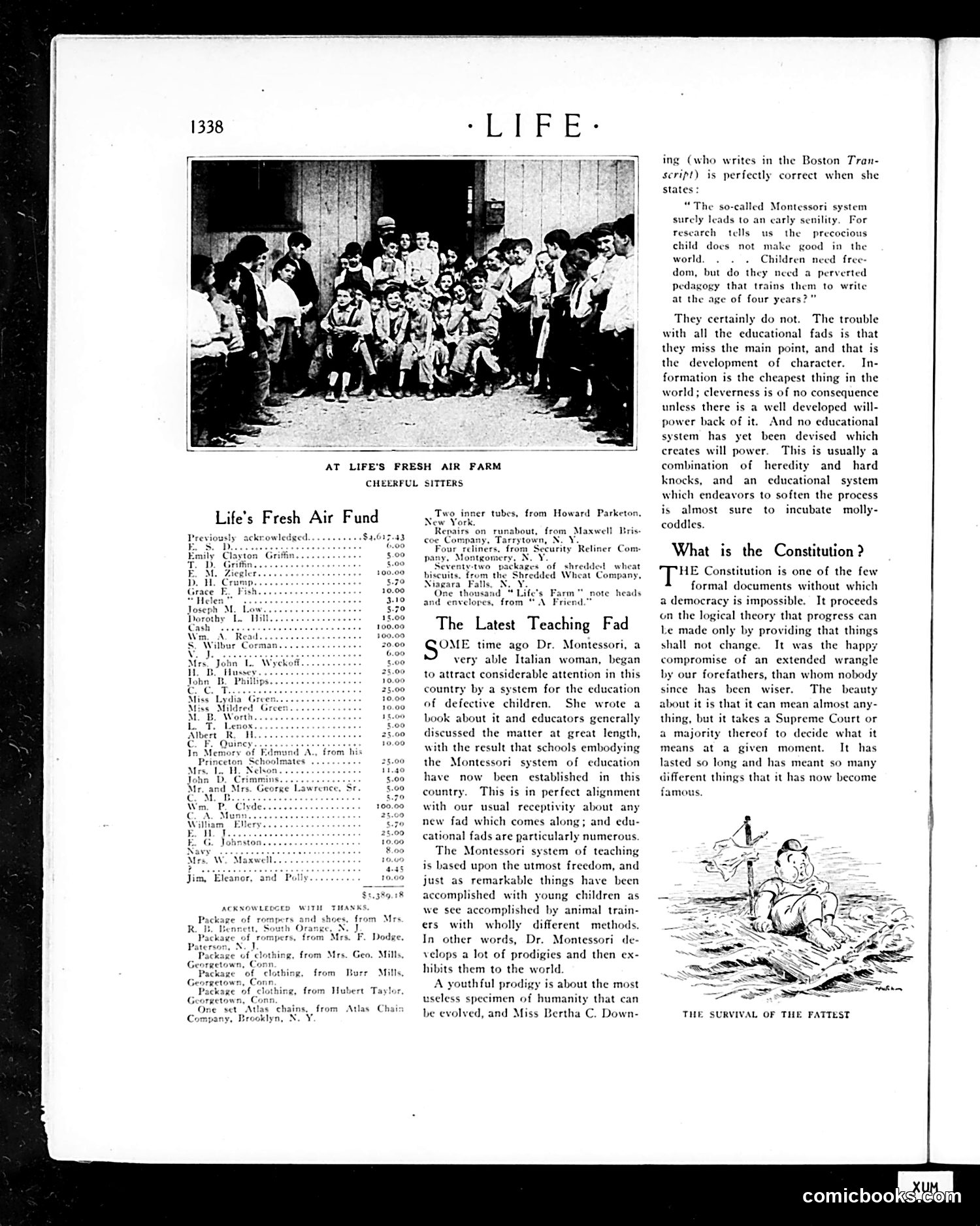 Life — July 4, 1912 — page 10: Life, 1912-07-04