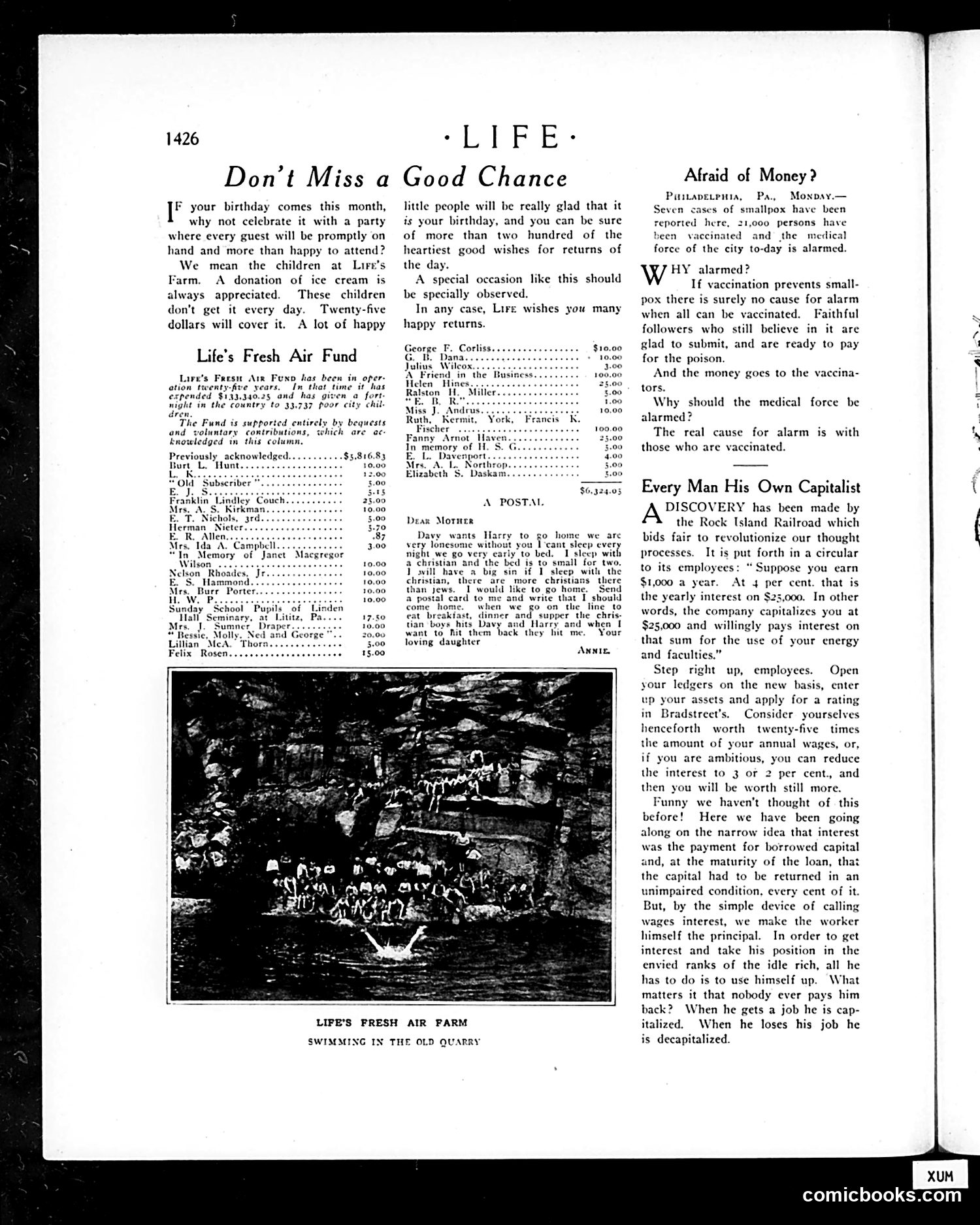Life — July 18, 1912 — page 10: Life, 1912-07-18