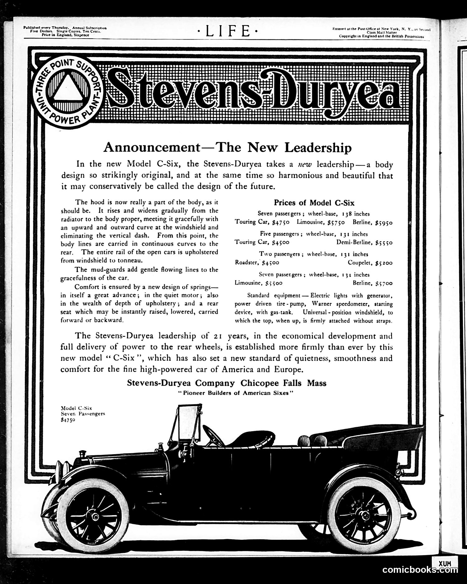 Life — August 8, 1912 — page 2: Life, 1912-08-08