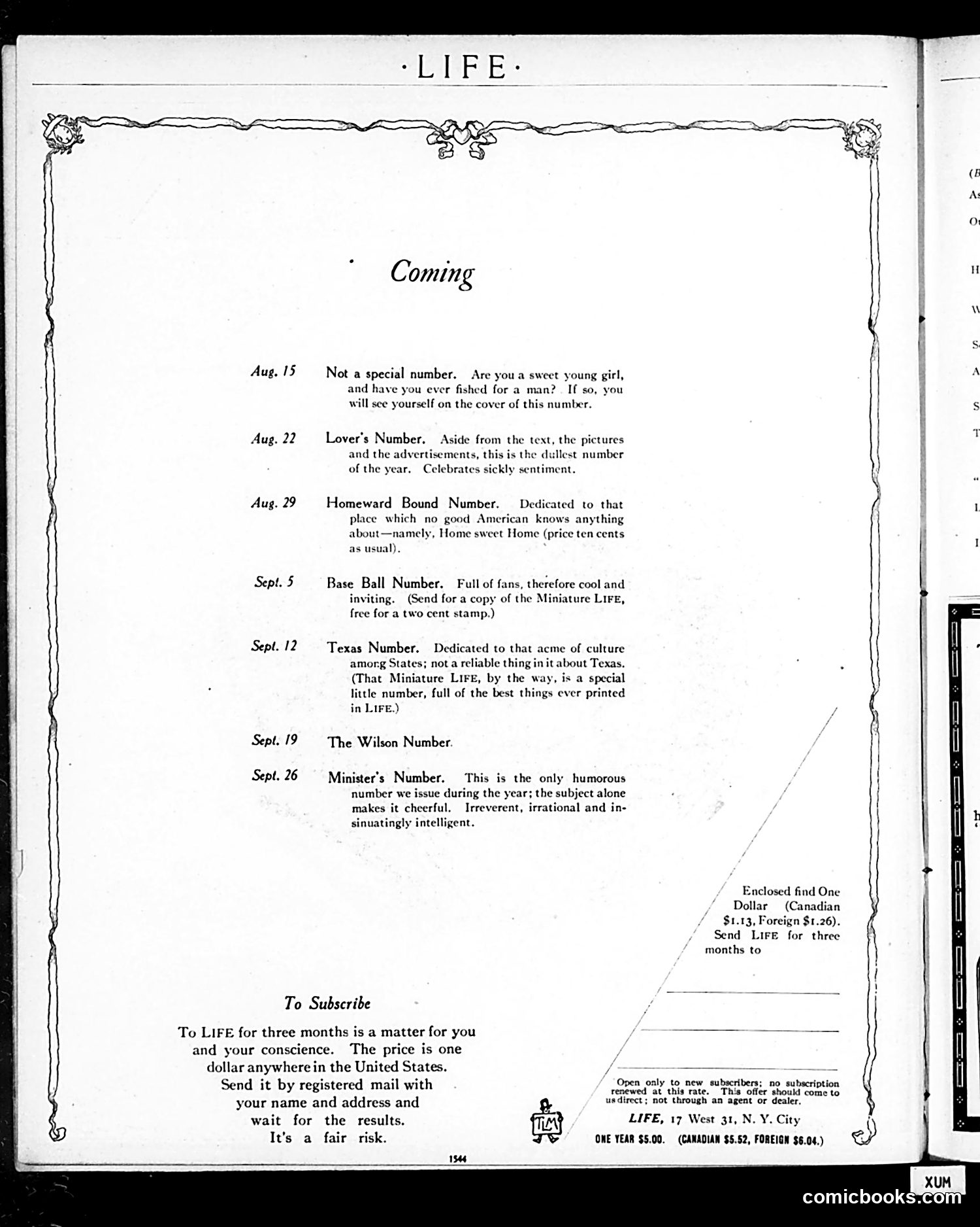 Life — August 8, 1912 — page 4: Life, 1912-08-08