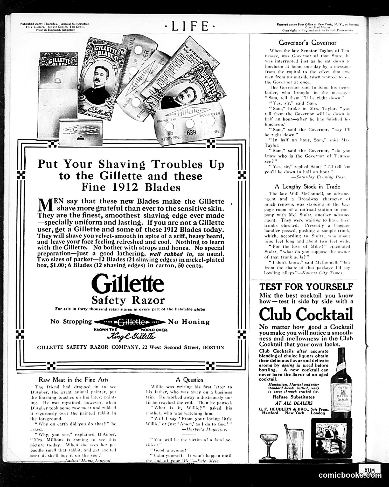 Life — August 22, 1912 — page 2: Life, 1912-08-22