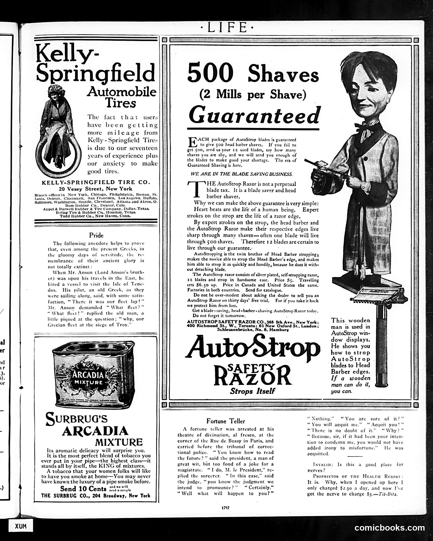 Life — September 19, 1912 — page 5: Life, 1912-09-19