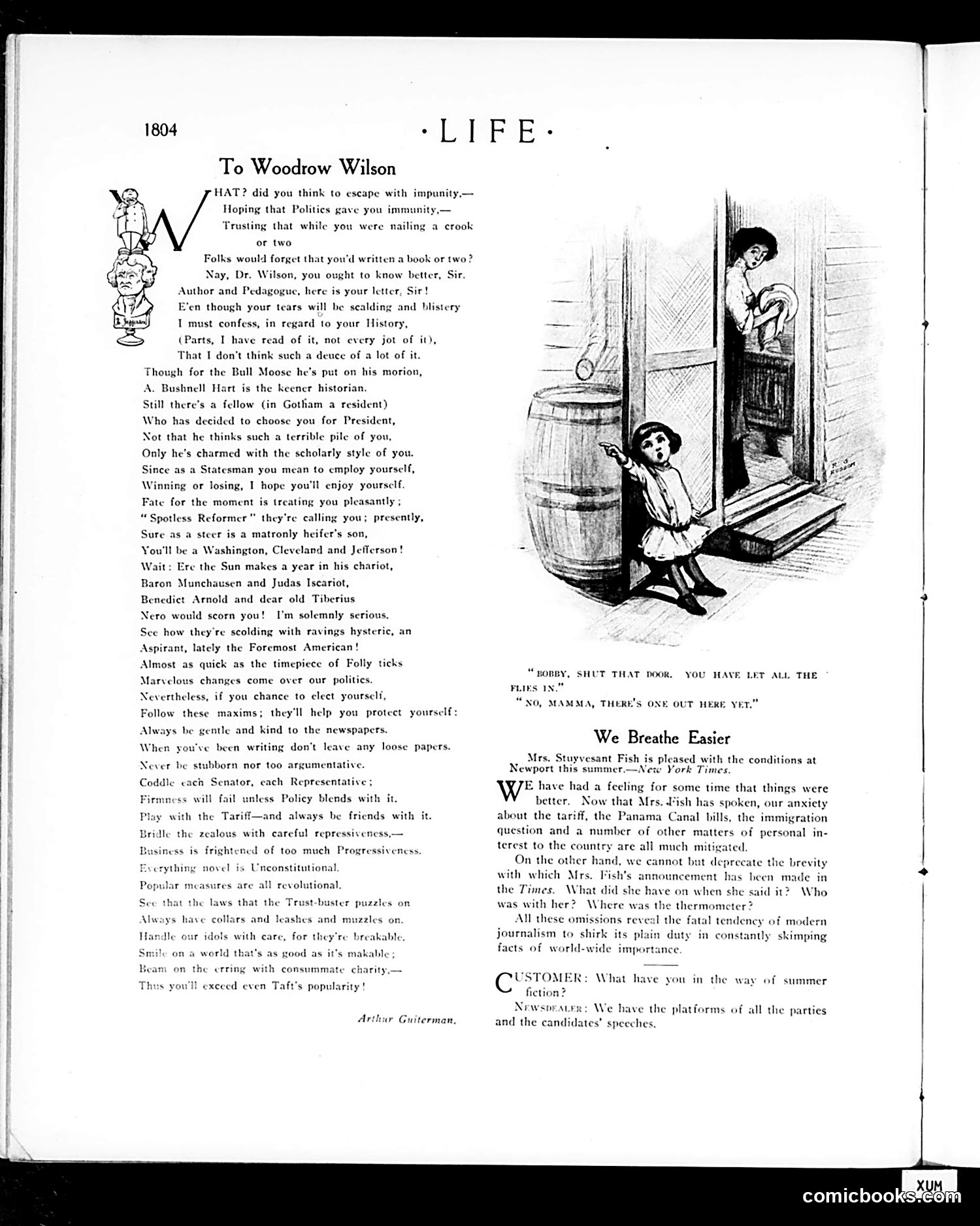Life — September 19, 1912 — page 12: Life, 1912-09-19