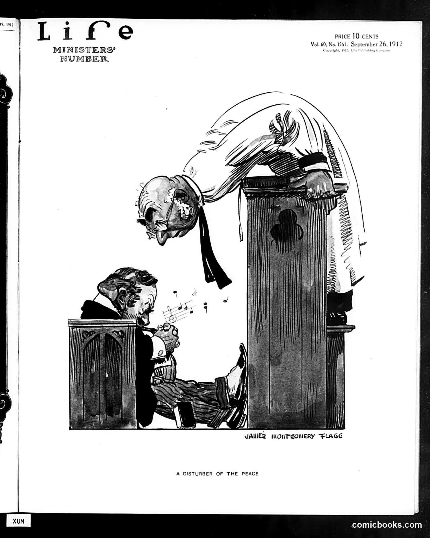 Life — September 26, 1912 — page 1: Life, 1912-09-26