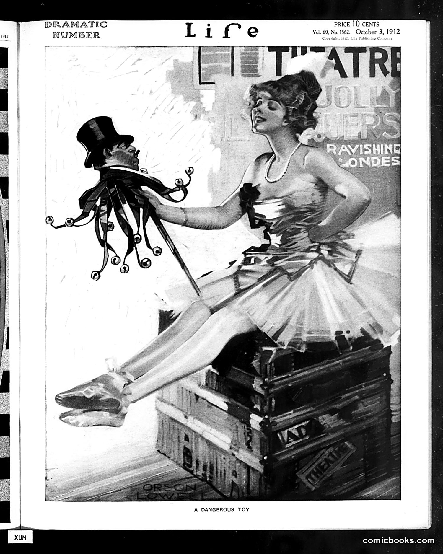 Life — October 3, 1912 — page 1: Life, 1912-10-03