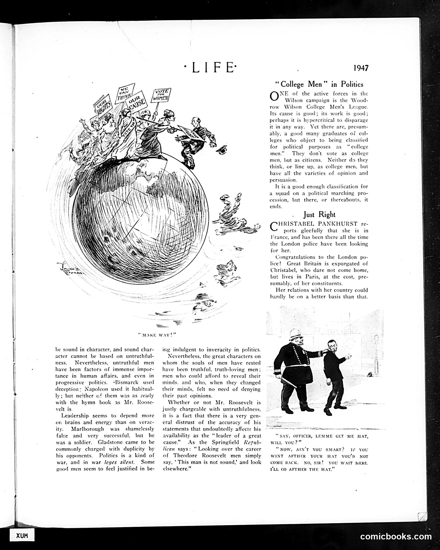 Life — October 10, 1912 — page 11: Life, 1912-10-10