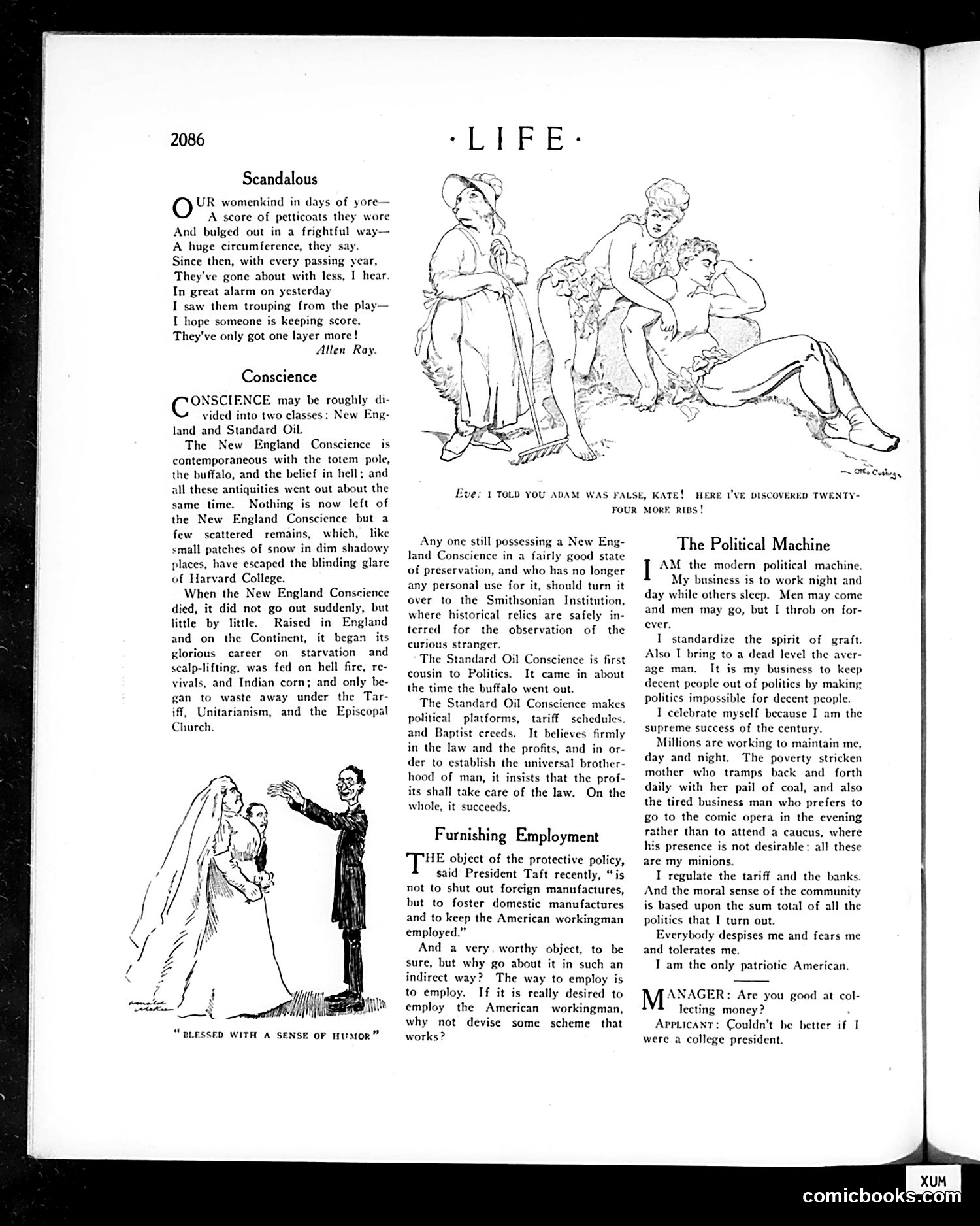Life — October 31, 1912 — page 10: Life, 1912-10-31