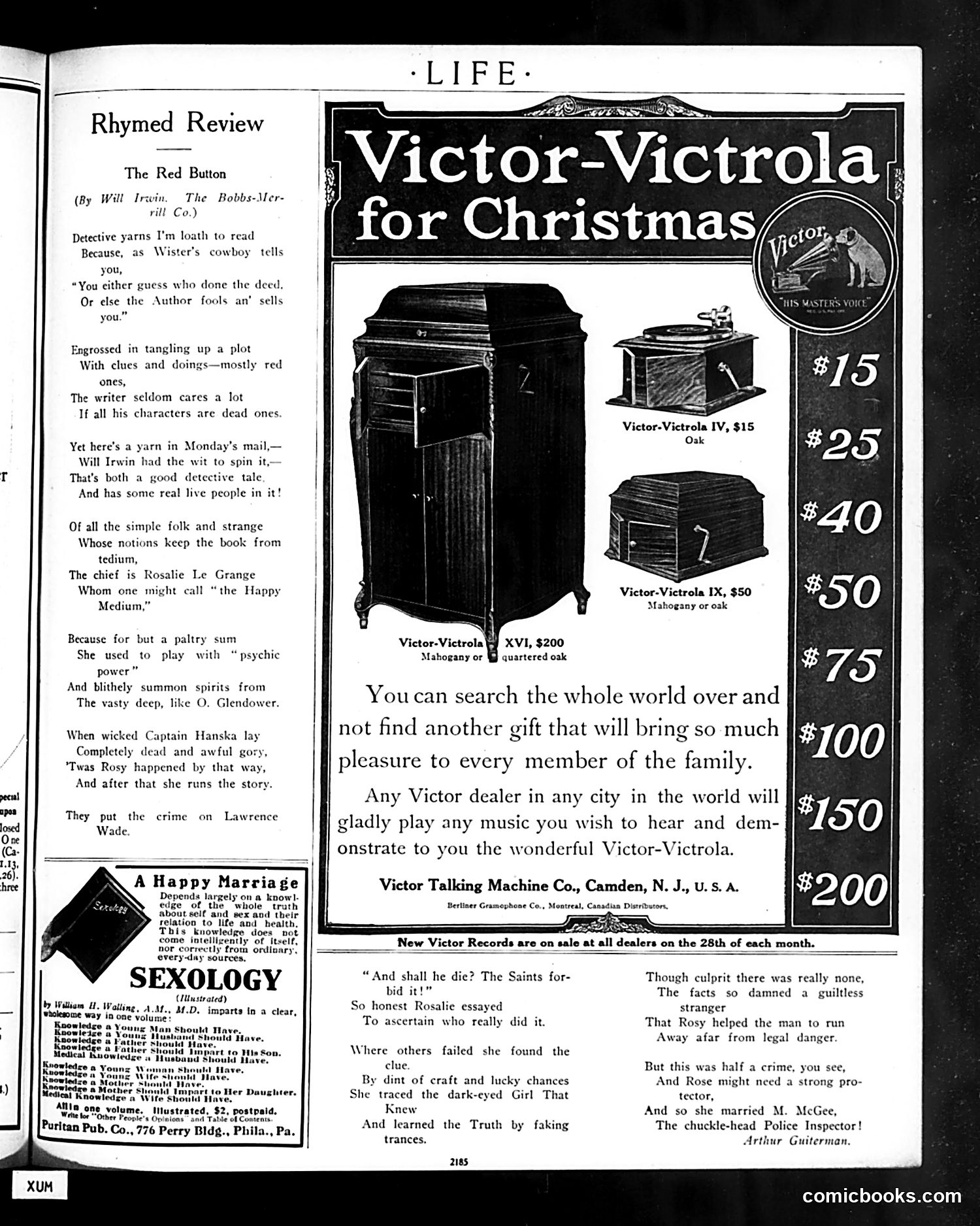 Life — November 14, 1912 — page 5: Life, 1912-11-14