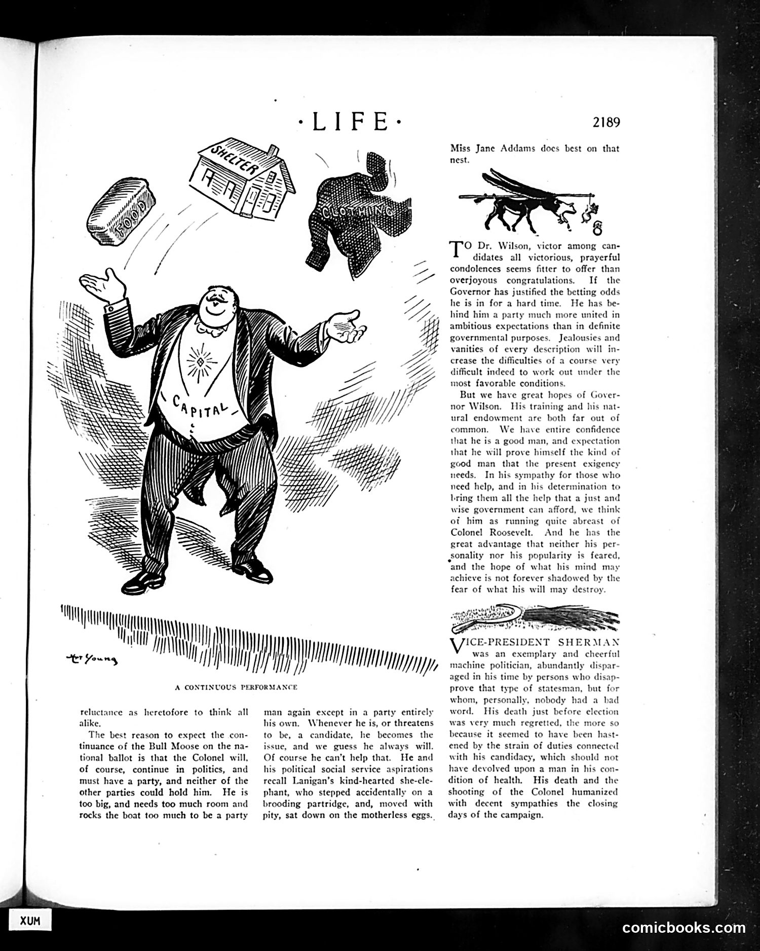 Life — November 14, 1912 — page 9: Life, 1912-11-14