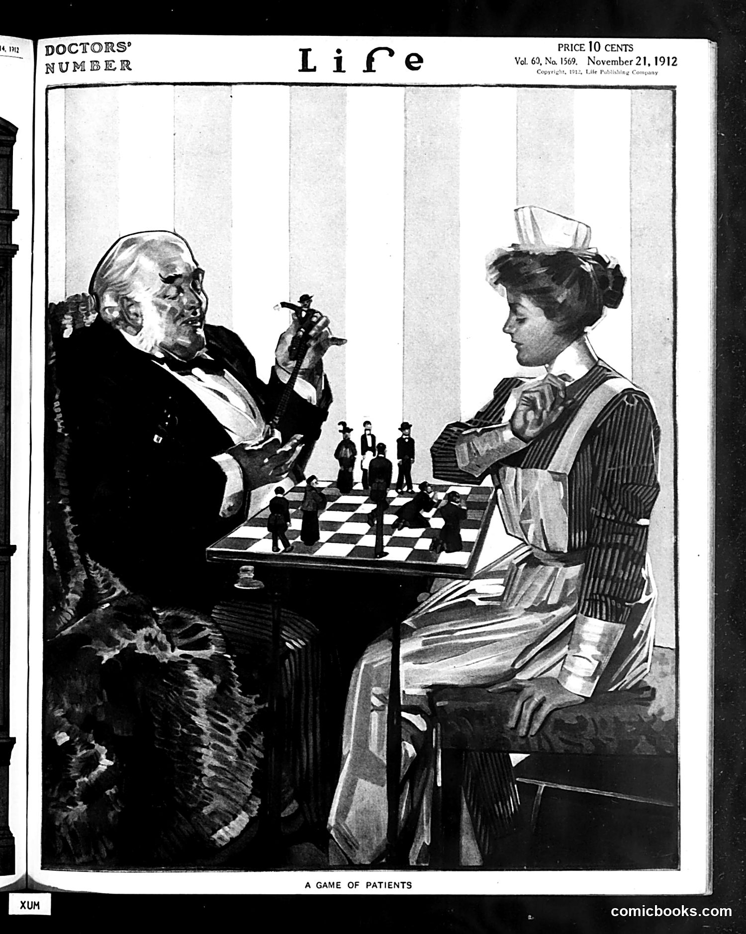 Life — November 21, 1912 — page 1: Life, 1912-11-21