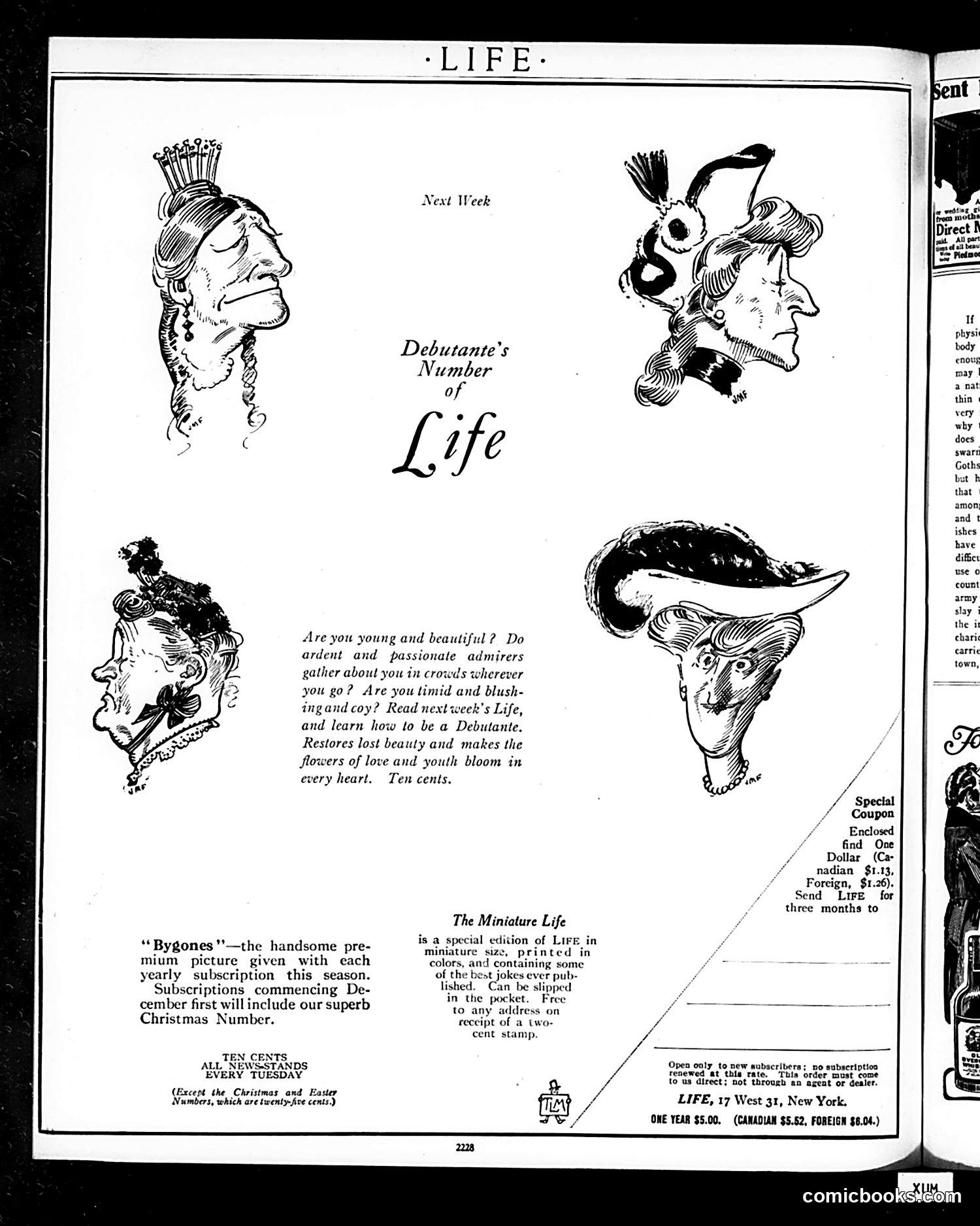 Life — November 21, 1912 — page 4: Life, 1912-11-21
