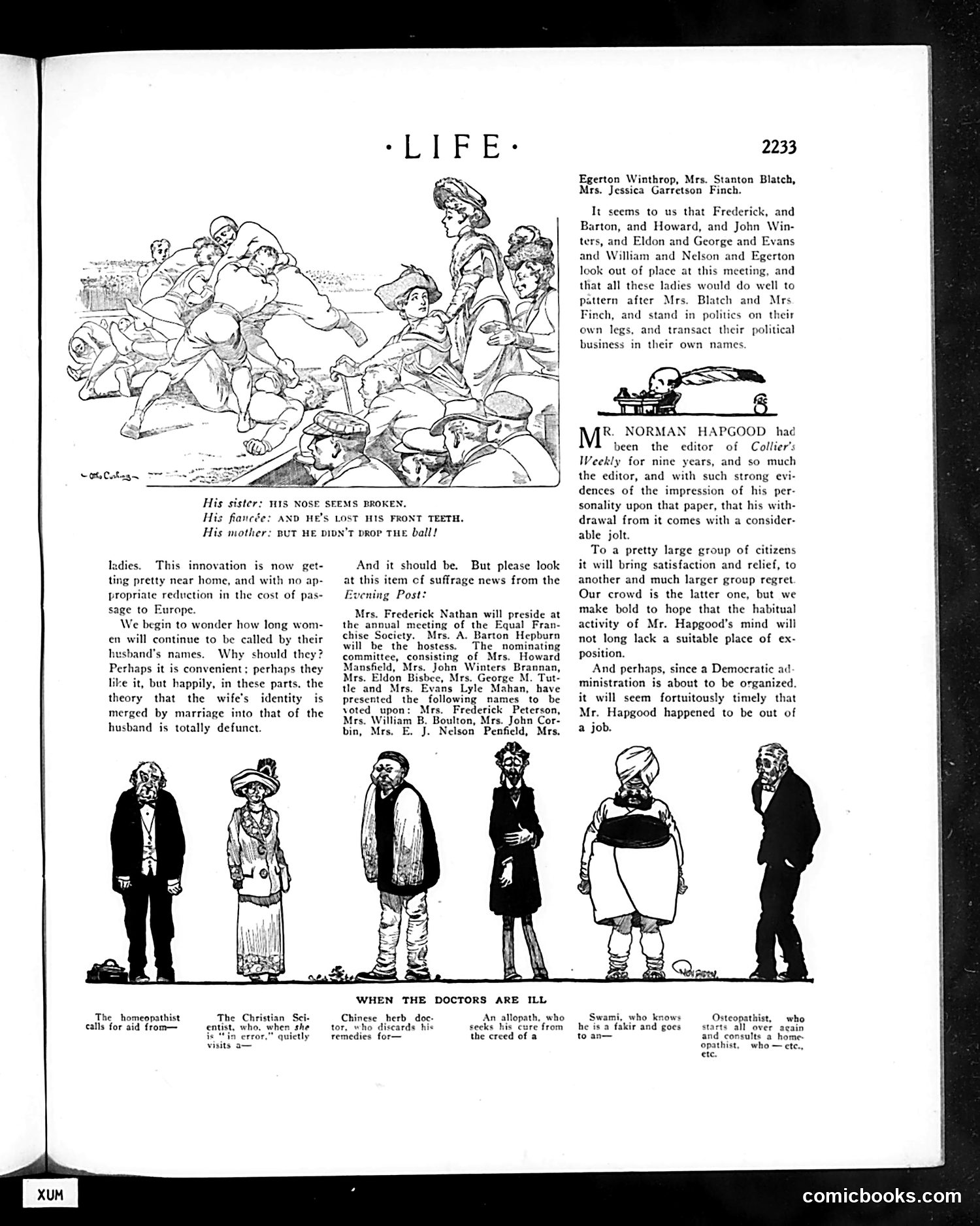 Life — November 21, 1912 — page 9: Life, 1912-11-21