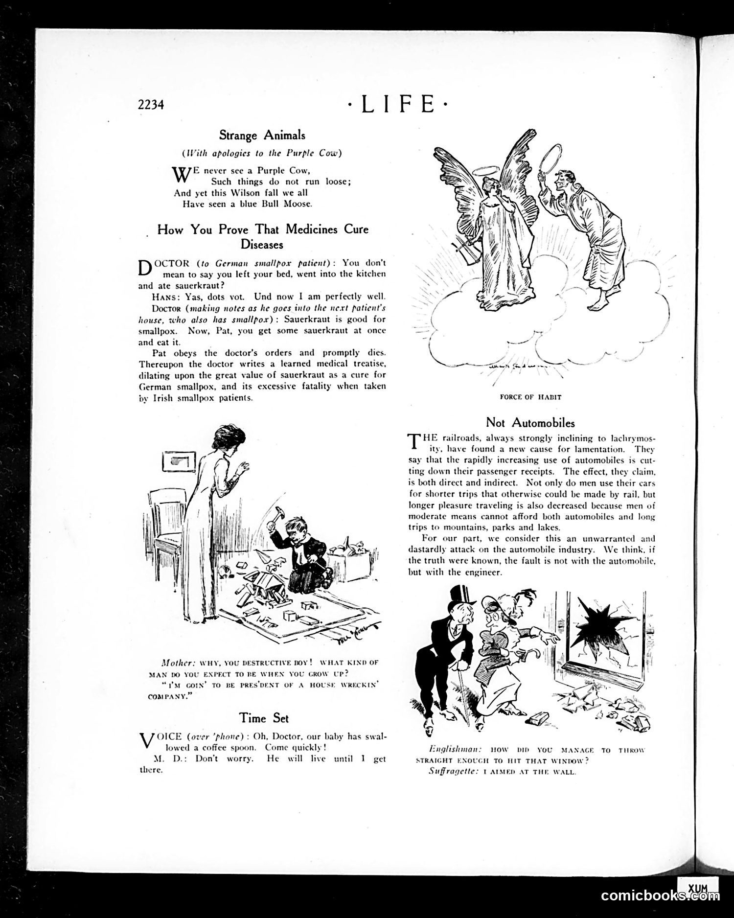 Life — November 21, 1912 — page 10: Life, 1912-11-21