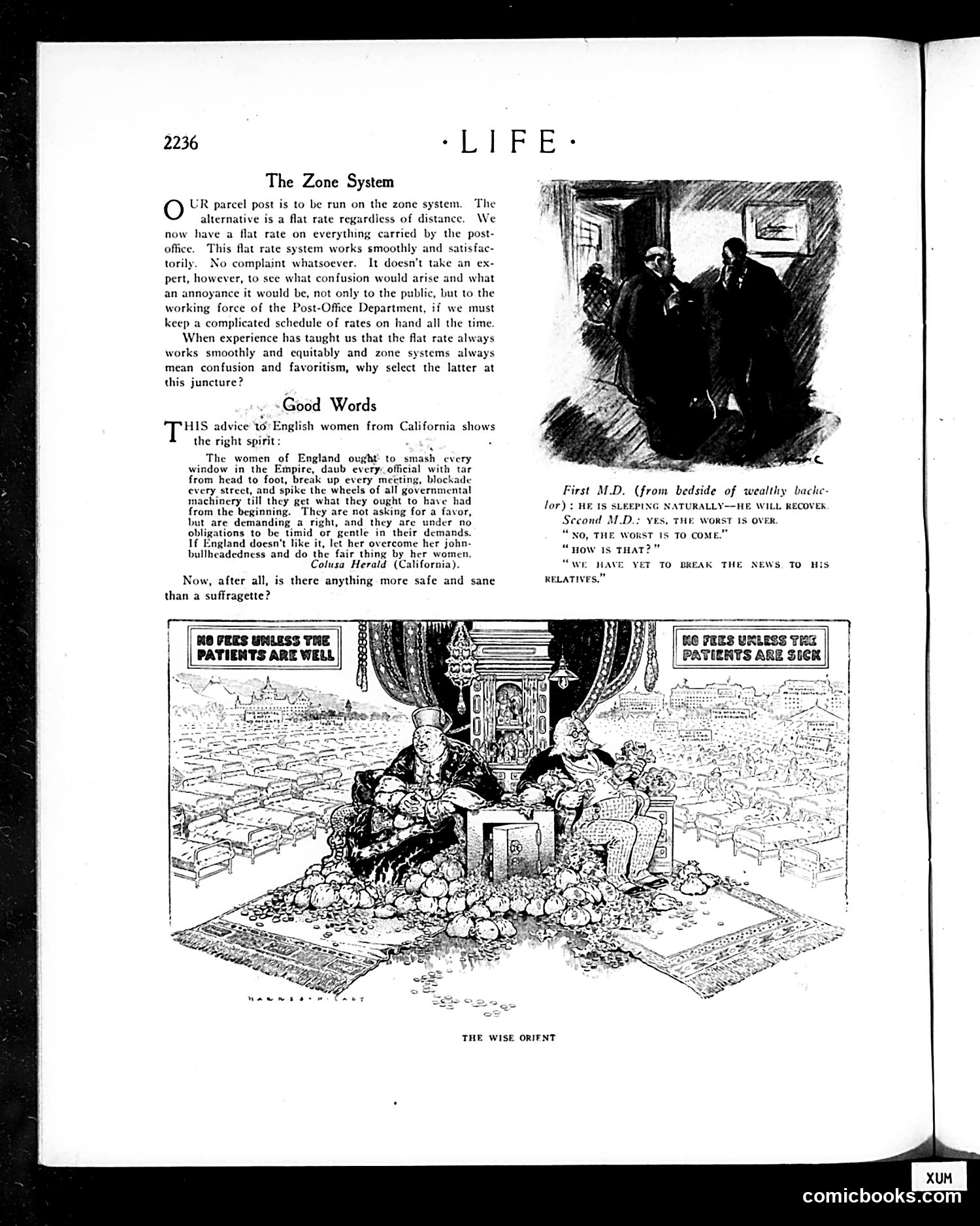 Life — November 21, 1912 — page 12: Life, 1912-11-21