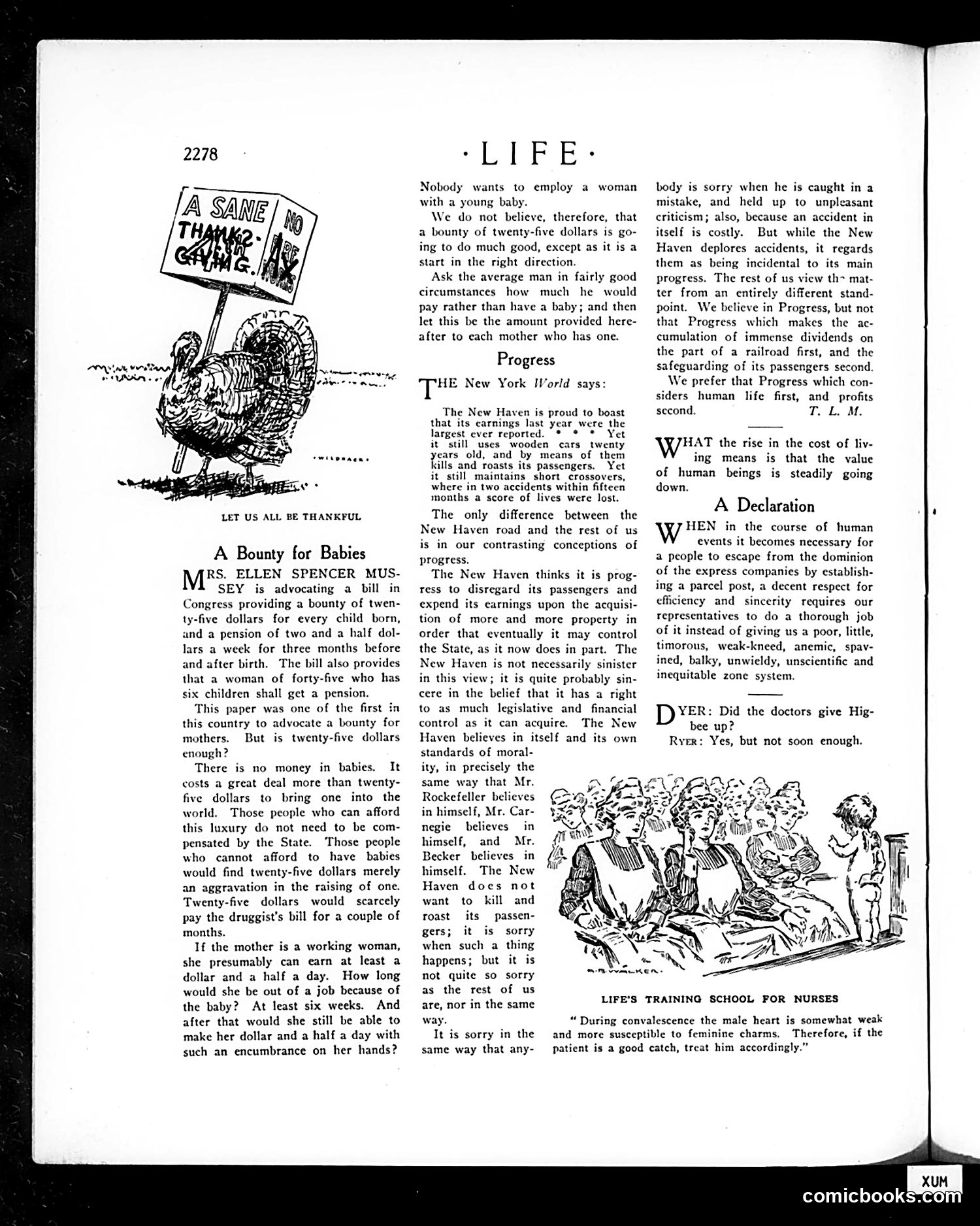 Life — November 28, 1912 — page 10: Life, 1912-11-28