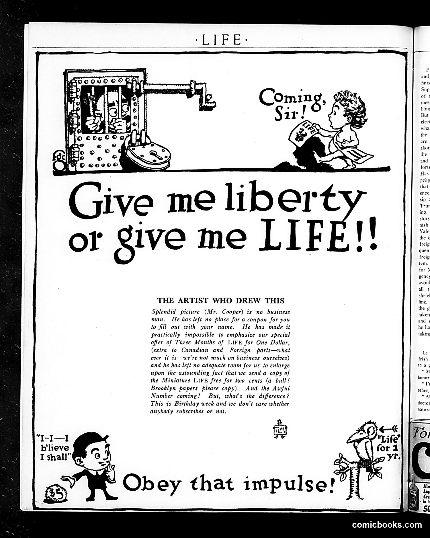 Life — January 2, 1913 — page 4: Life, 1913-01-02