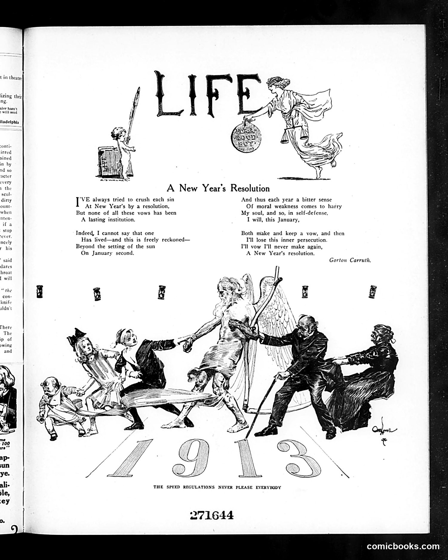 Life — January 2, 1913 — page 7: Life, 1913-01-02