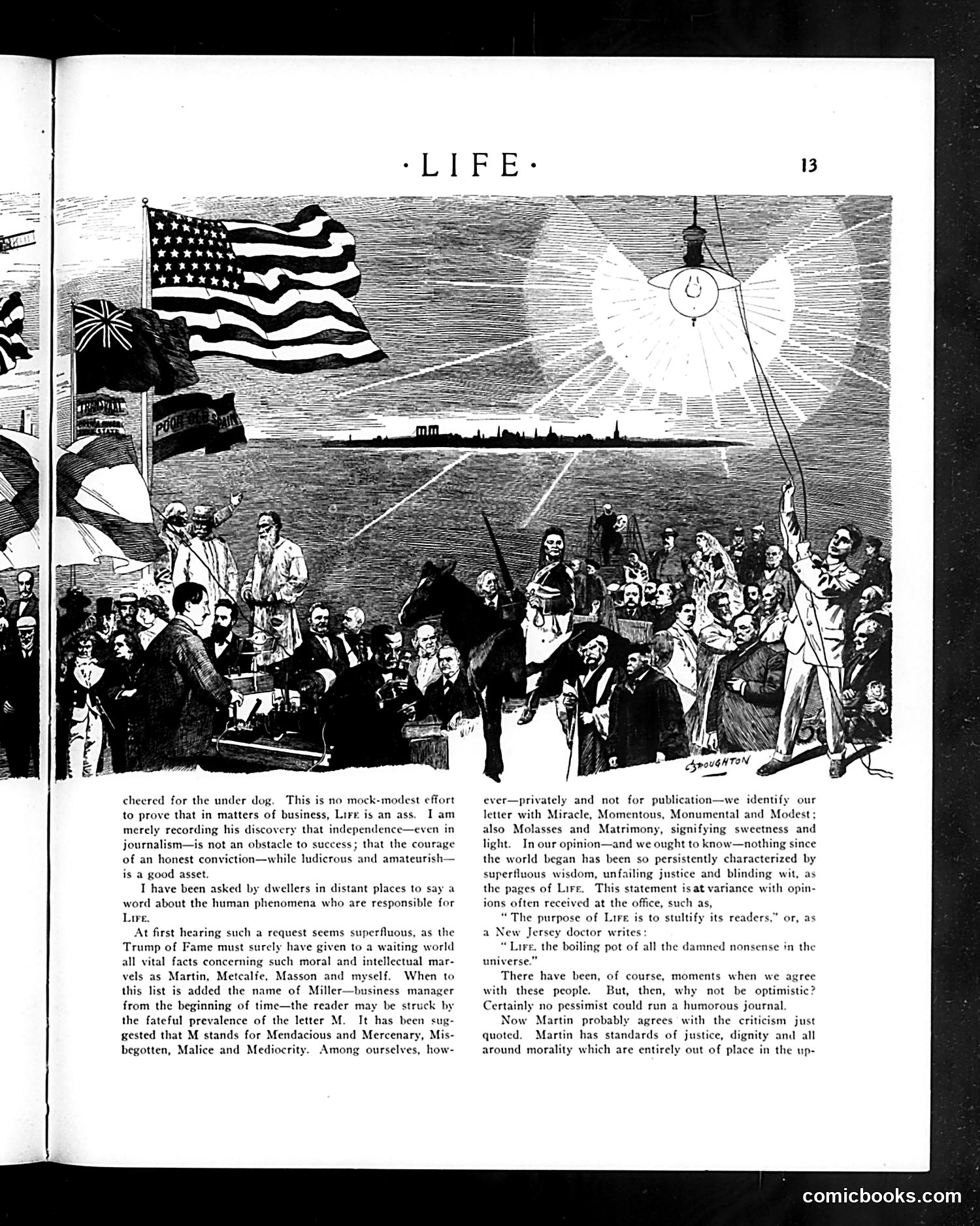 Life — January 2, 1913 — page 13: Life, 1913-01-02